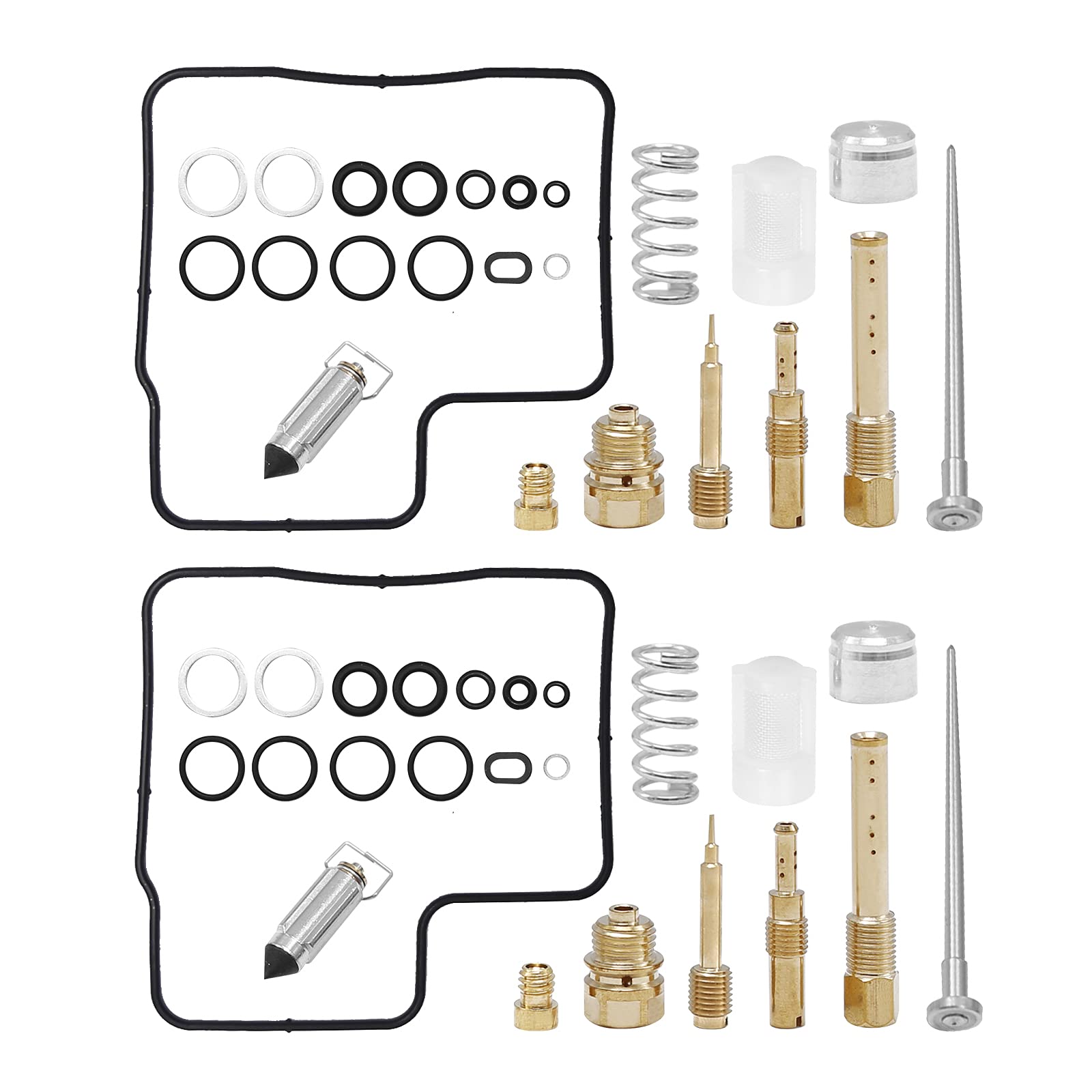 Duzforei Carburetor Rebuild Carb Repair Kit Replacement For Honda Shadow Spirit Ace 750 Vt750C Vt750Cd Vt750Dc, 2 Pack