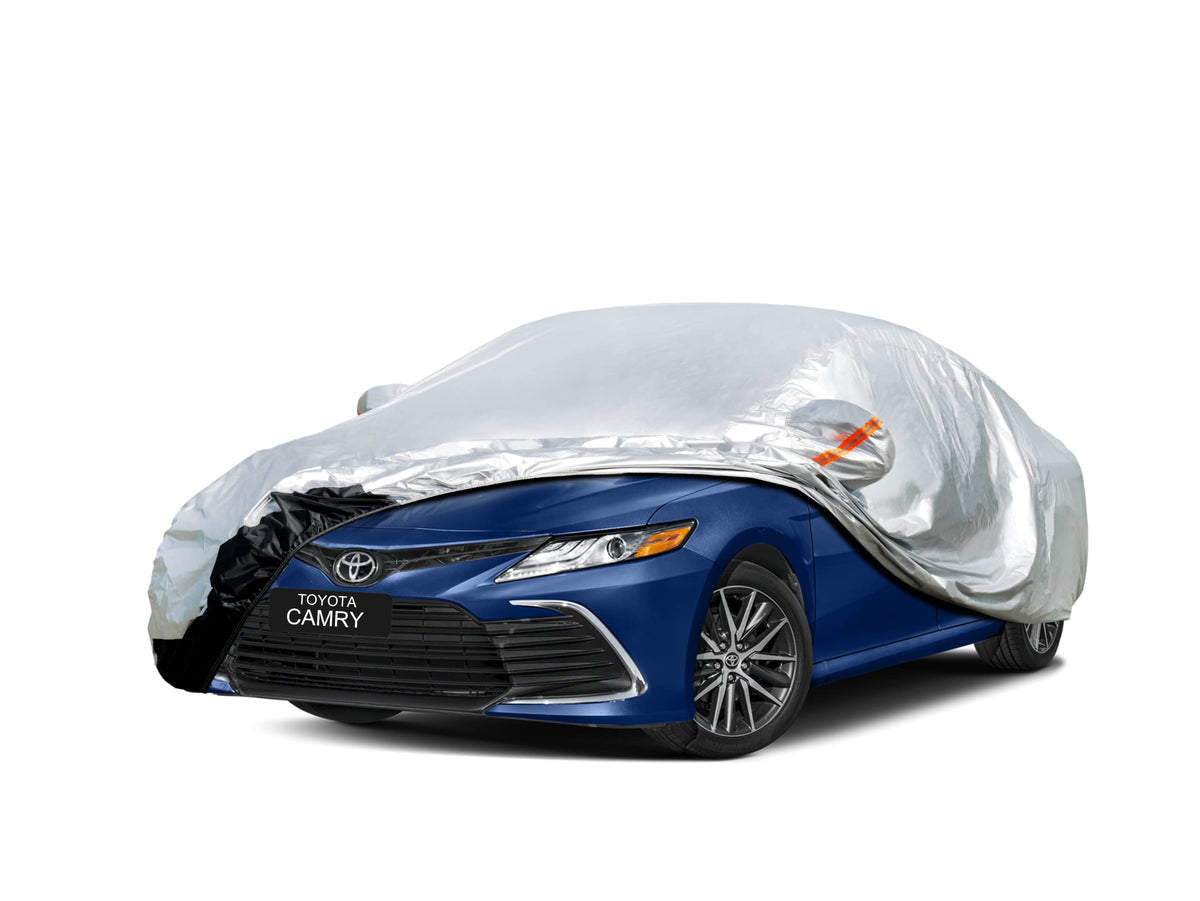 Gunhyi Car Cover Custom Fit Toyota Camry (1991-2025) Waterproof For Automobiles, Oxford Sun Rain Dust Snow Protection (Ships Fro