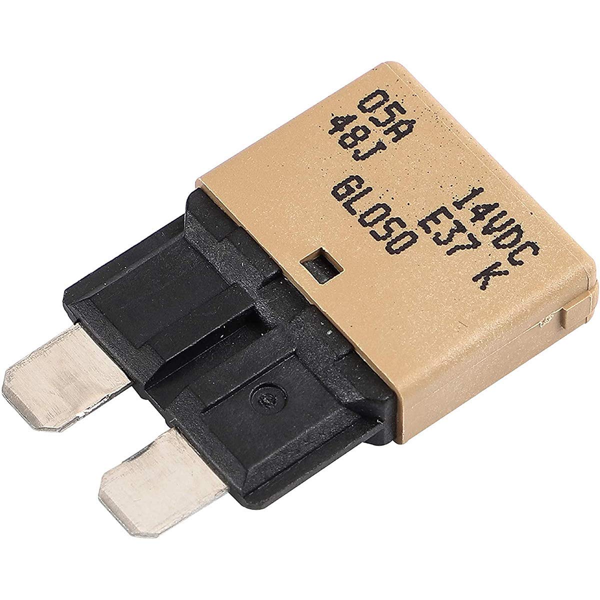 T Tocas E37 Auto (T1) Reset Low Profile Atc/Ato Circuit Breaker 5A 10A 15A 20A 25A 30A, 14V Dc (6Pcs Mixed)