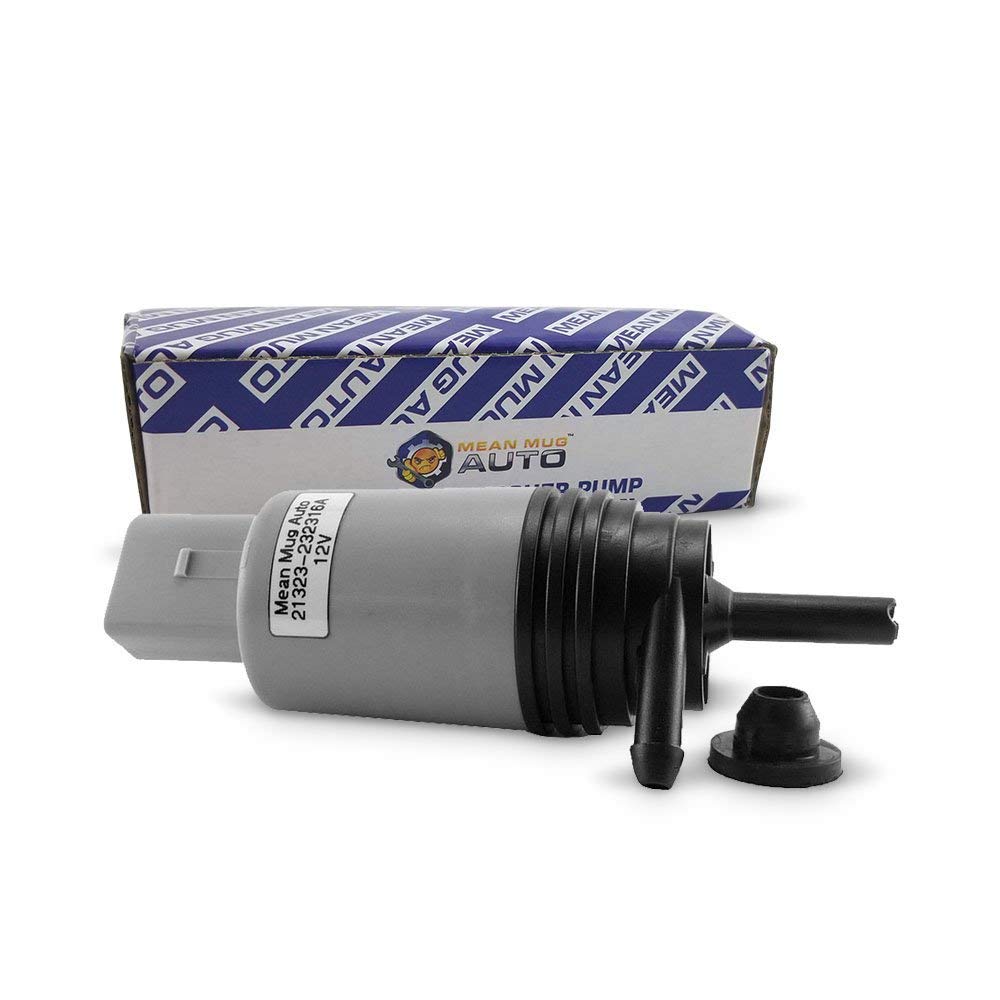 21323-232316A Windshield Washer Pump - Washer Motor Compatible With Bmw - Replace Oem #: 67126934159, 67127302589