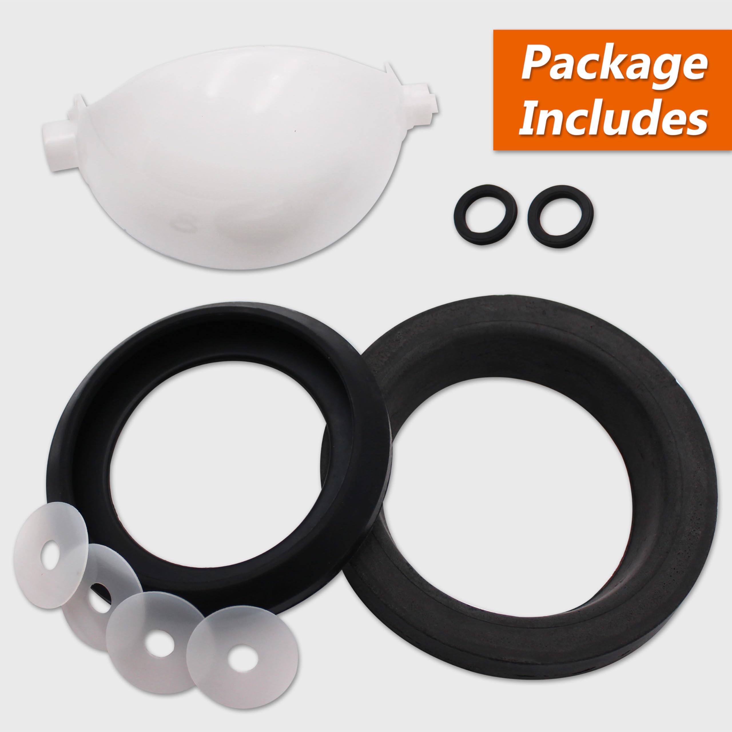 Wehope Waste Ball Kit For Style Ii/Style Lite/Style Plus,The Replacement Of Thetford 34117,White