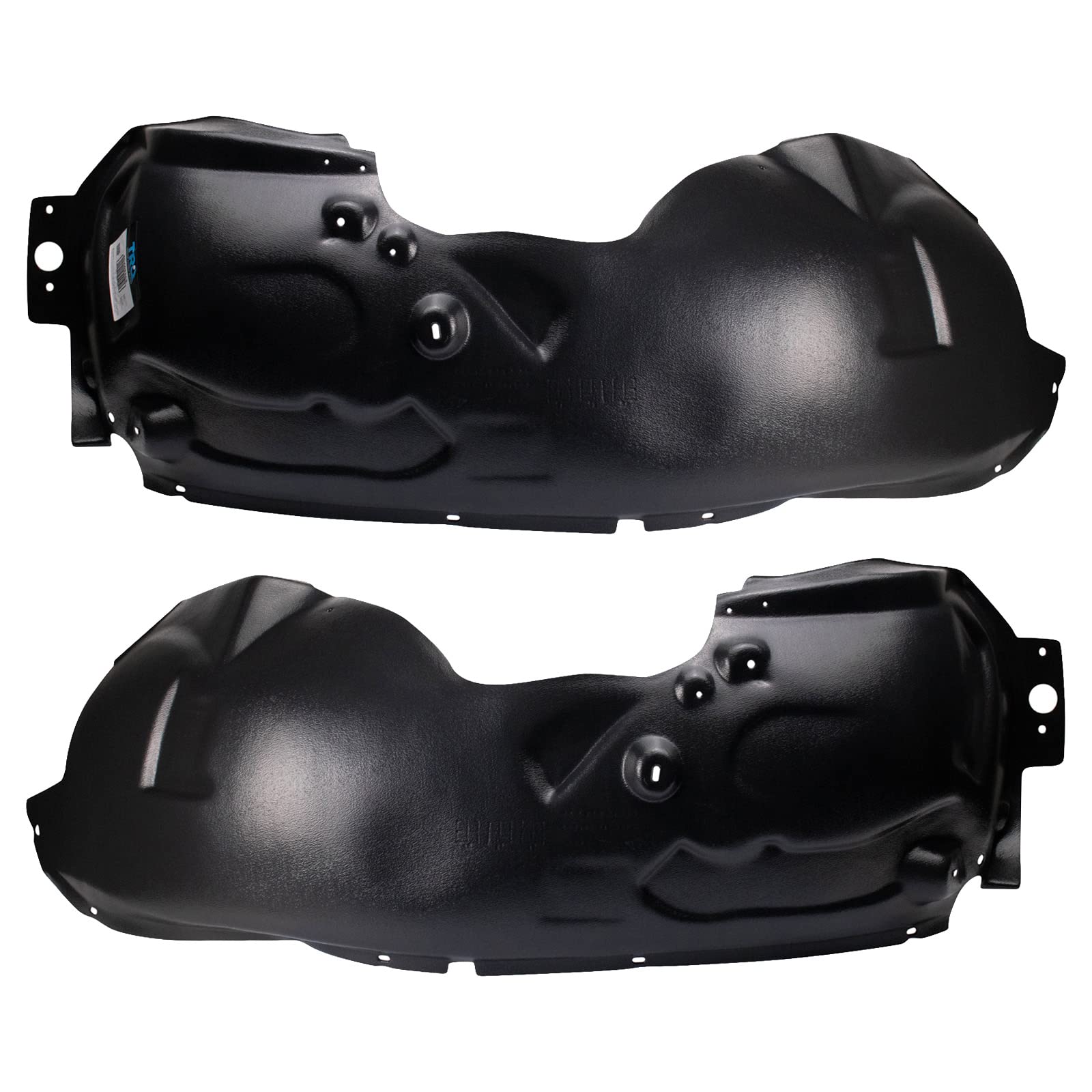 Trq Front Inner Fender Liner Set Compatible With 2011-2016 Ford F-250 Super Duty F-350 Super Duty Fo1248156 Fo1249156