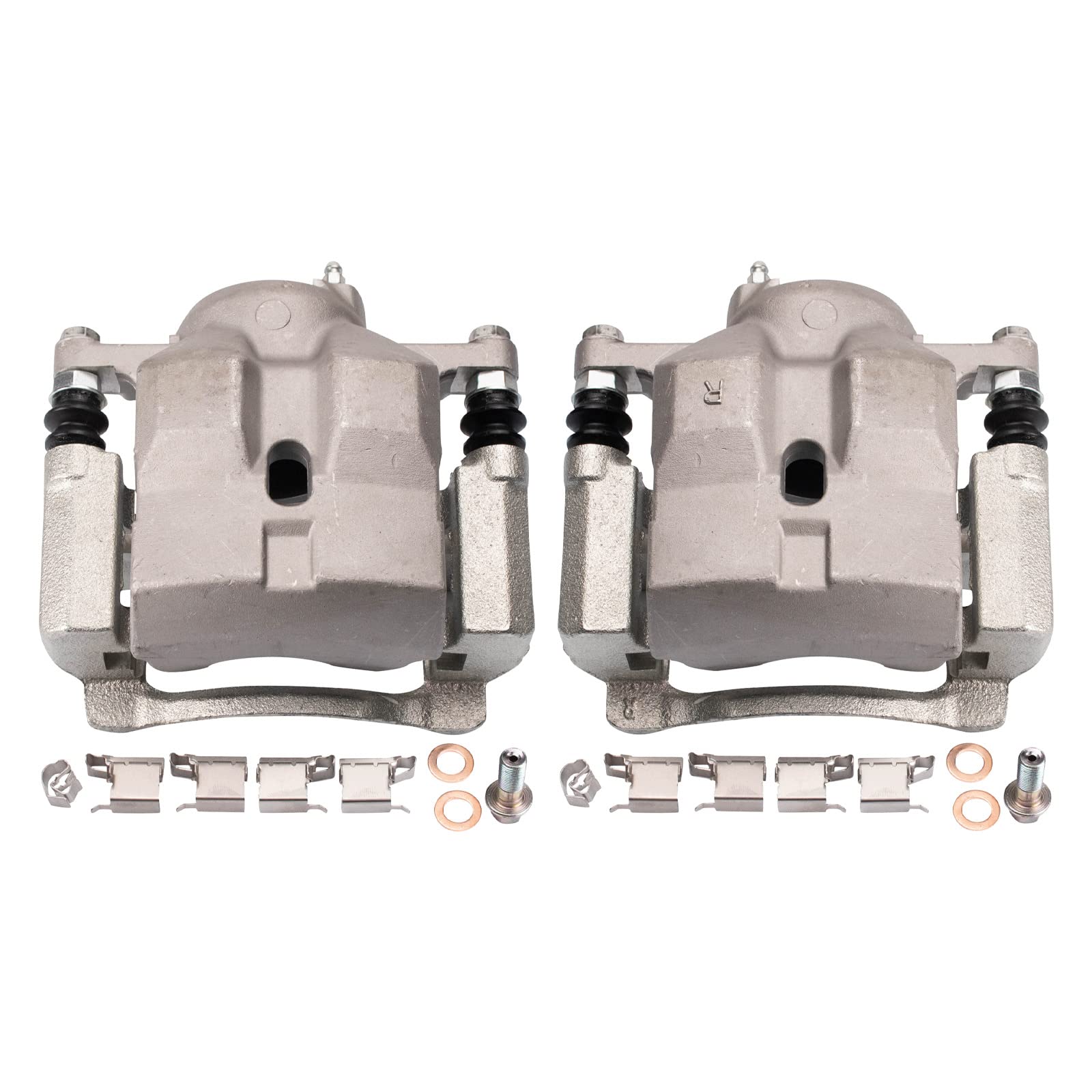 Trq Front Brake Caliper Set Compatible With 2011-2016 Lexus Ct200H 2010-2018 Toyota Prius 2012-2015 Prius Plug-In 2018 Prius Pri