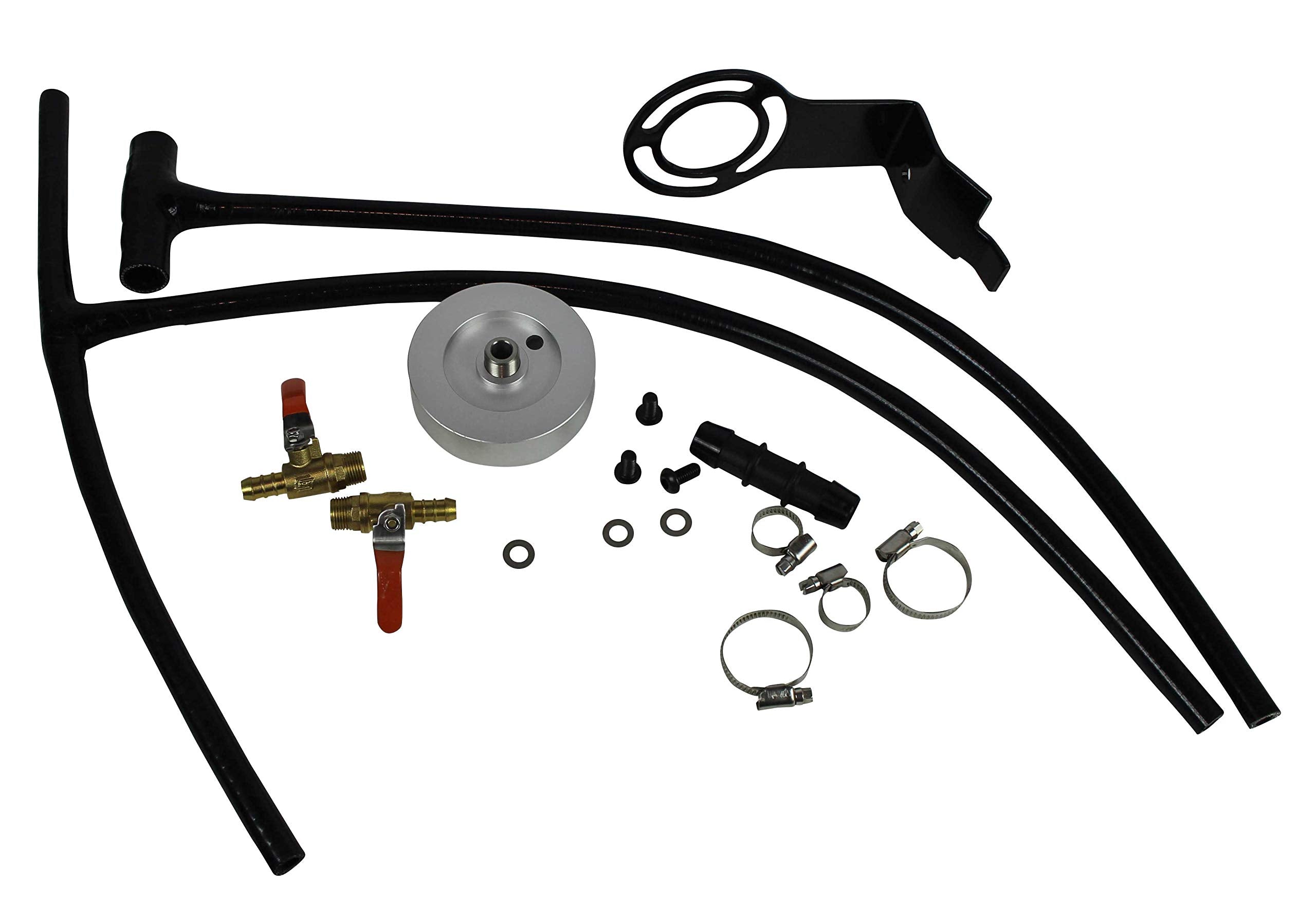 Diesel Coolant Filtration System Filter Kit Compatible With 2003-2007 Ford Powerstroke 6.0L - Prevent Leaks Heavy Duty Improved 