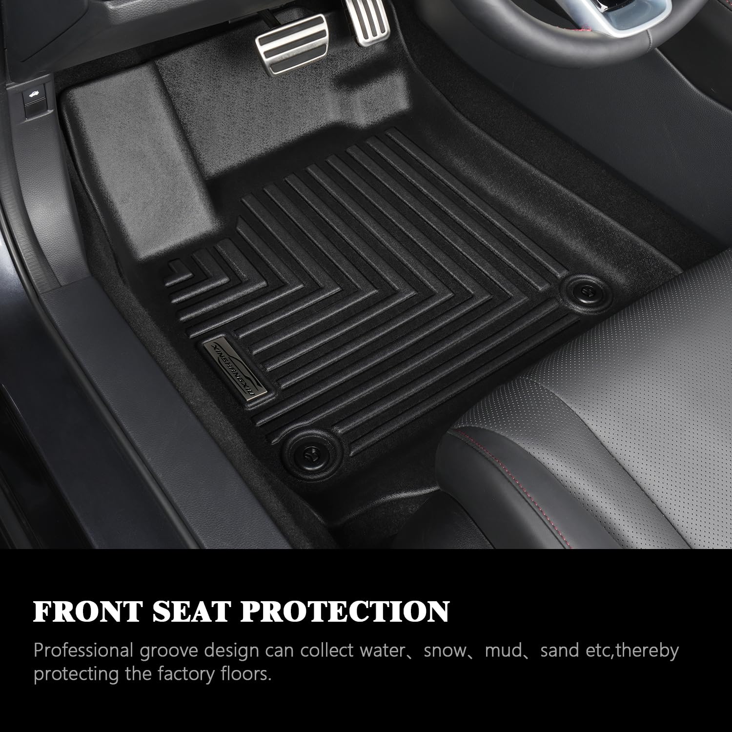 XINSHANGXIU Floor Mats & Cargo Liner for 2022 2023 2024 2025 Kia Carnival MPV 8 Passenger Models(Non-Hybrid),1st & 2nd & 3rd Row