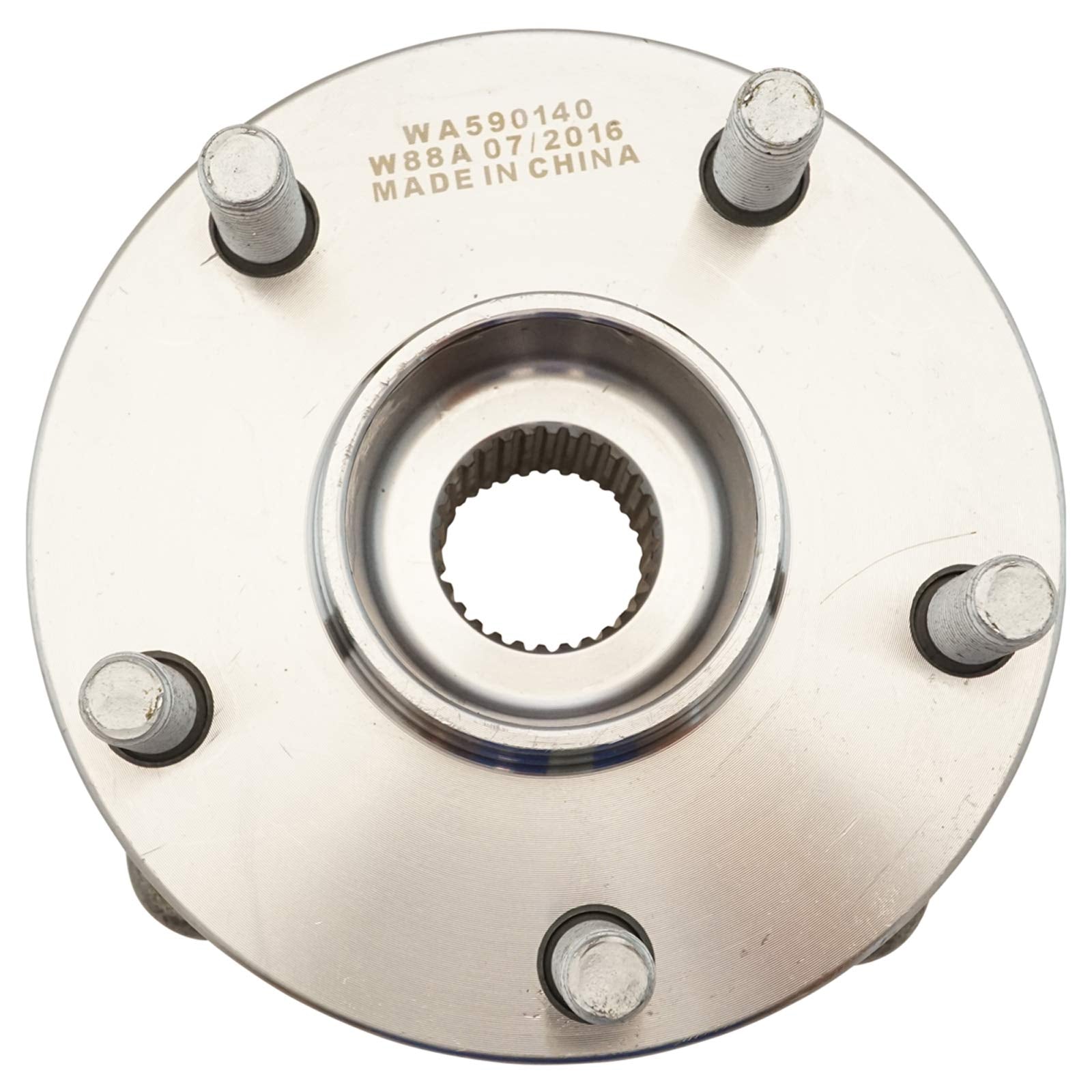 Trq Front Wheel Hub Bearings Assembly Set Compatible With 2006 Lexus Gs300 2007-2020 Gs350 2006-2015 Is250 2016-2019 Is300 2011-