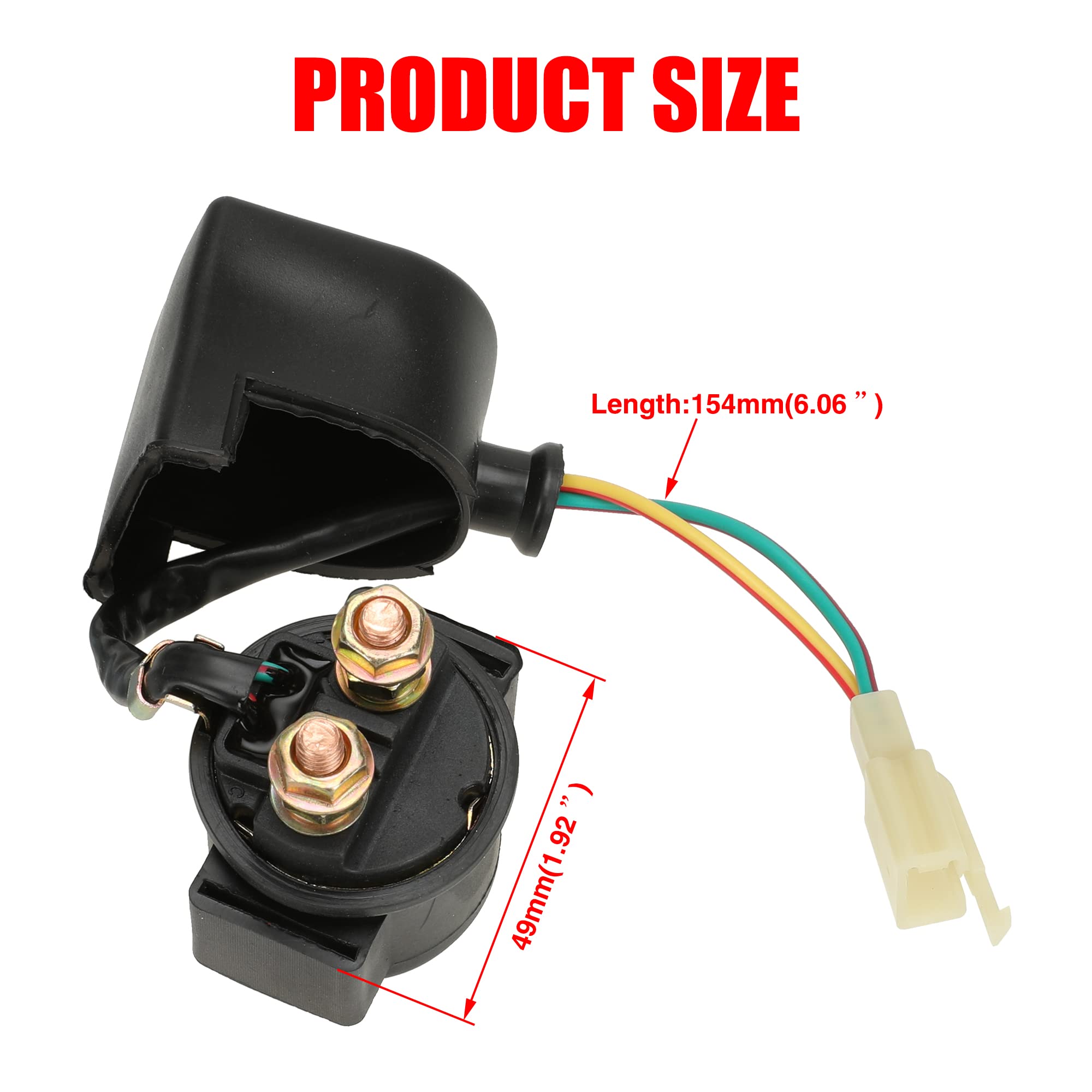 Grehua Ac Cdi Box Starter Solenoid Relay Ignition Coil Voltage Regulator Rectifier Spark Plug Kit For 50Cc 70Cc 90Cc 110Cc 125Cc