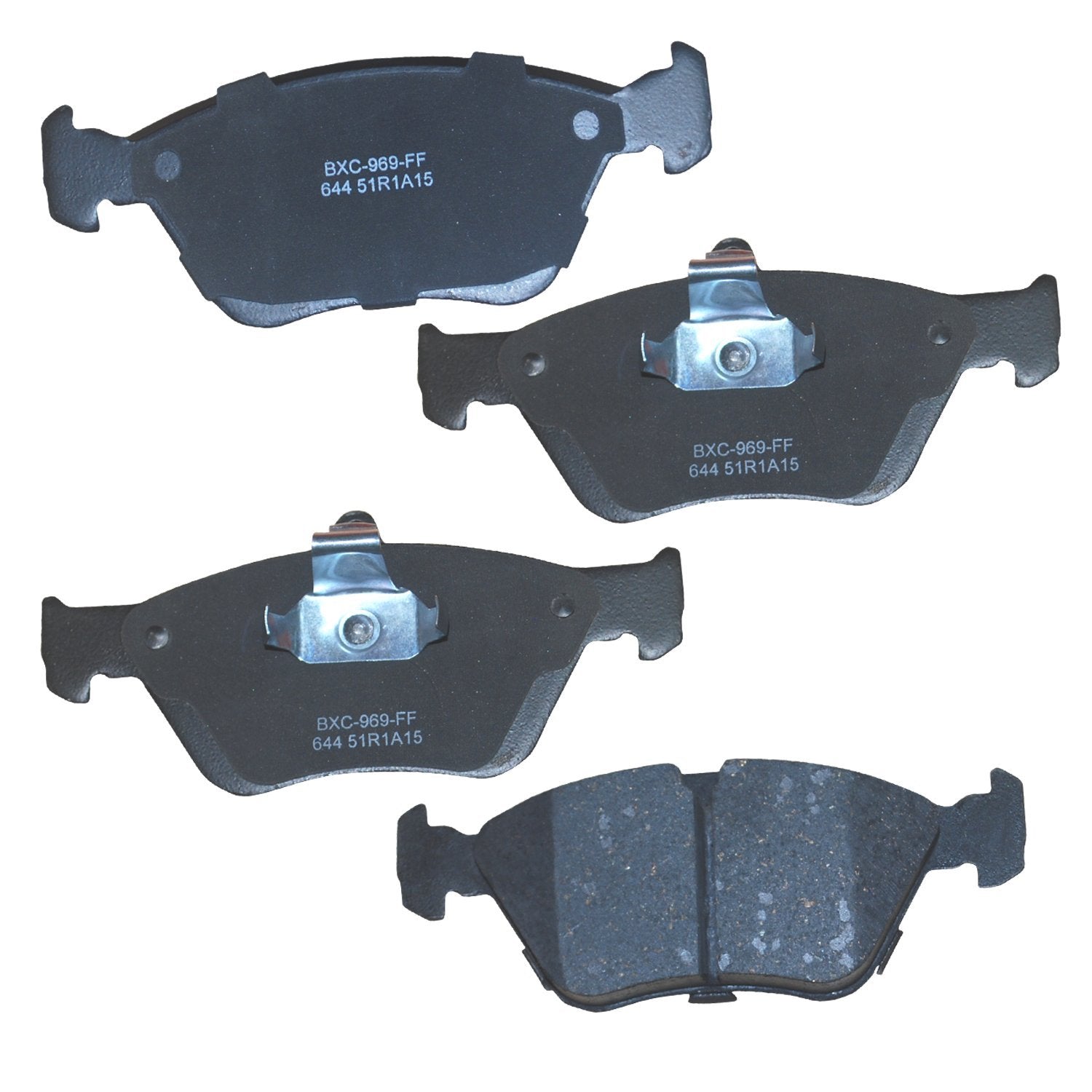 Bendix Premium Sbc644 Ceramic Front Brake Pads For Saab 900 1996-1994