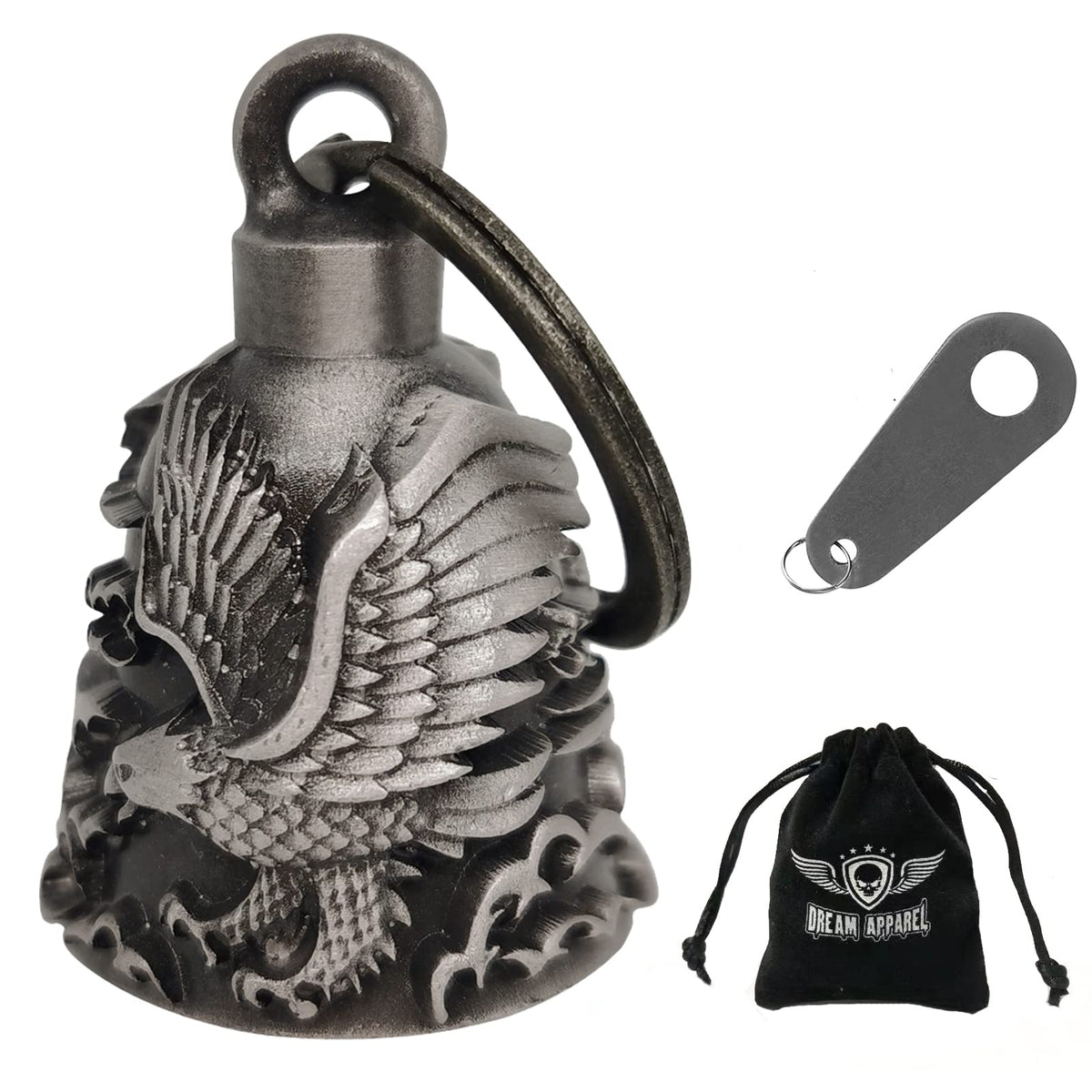 Dream Apparel Motorcycle Ride Bell For Bikers,Heavy Spirit Bells Accessory And K WBCARB09WV2DWP6