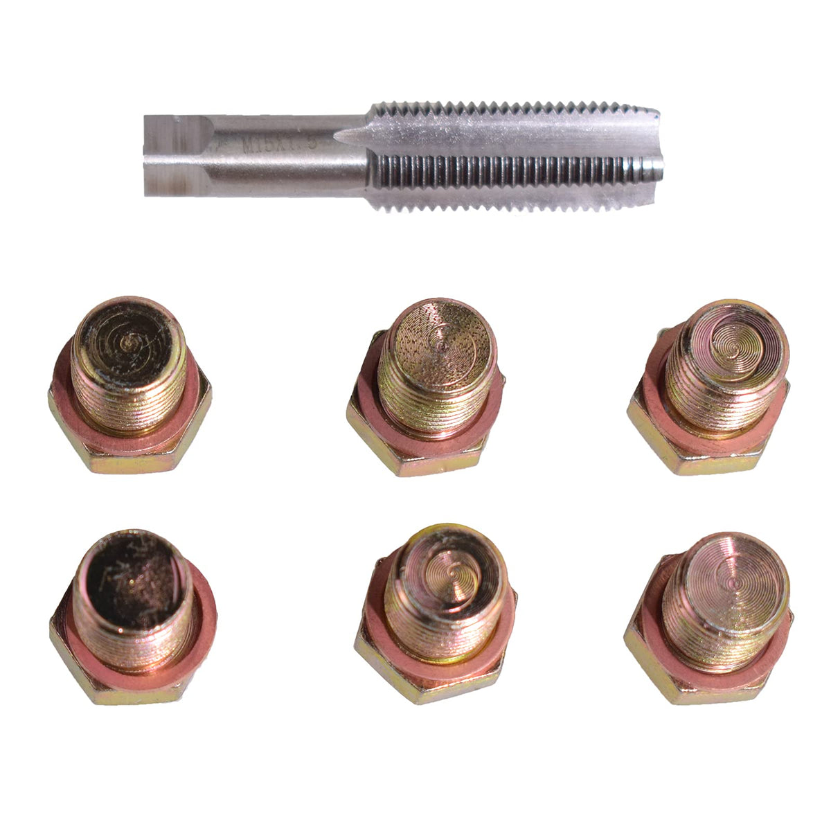 Alltooetools M15 X 1.5Mm Oil Drain Plug Thread Repair Tool Kit Sf0087C