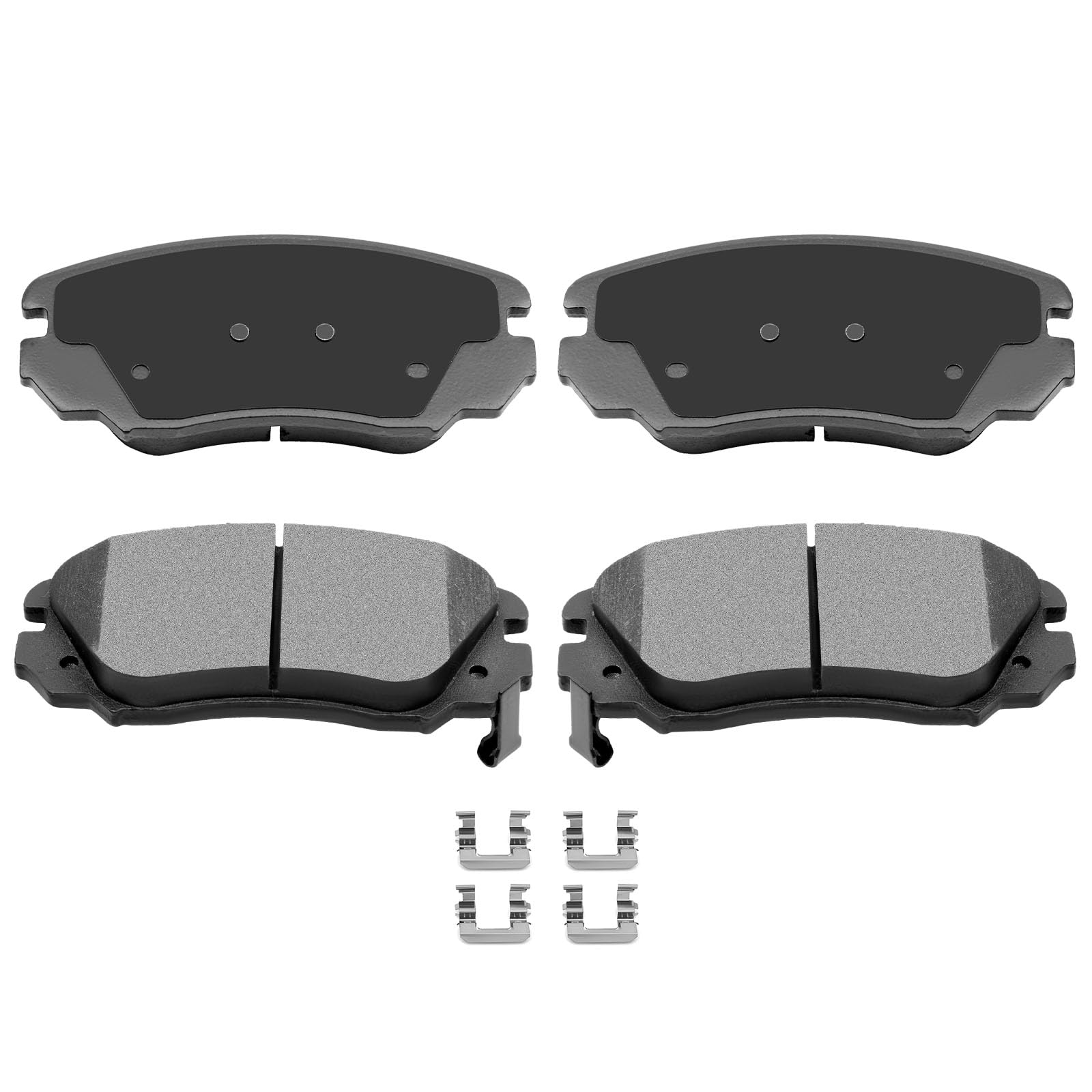 Automuto 4Pcs Front Ceramic Disc Brake Pads Set D1421 For Buick Allure Cascada Lacrosse Regal For Cadillac Elr For Chevrolet Equ