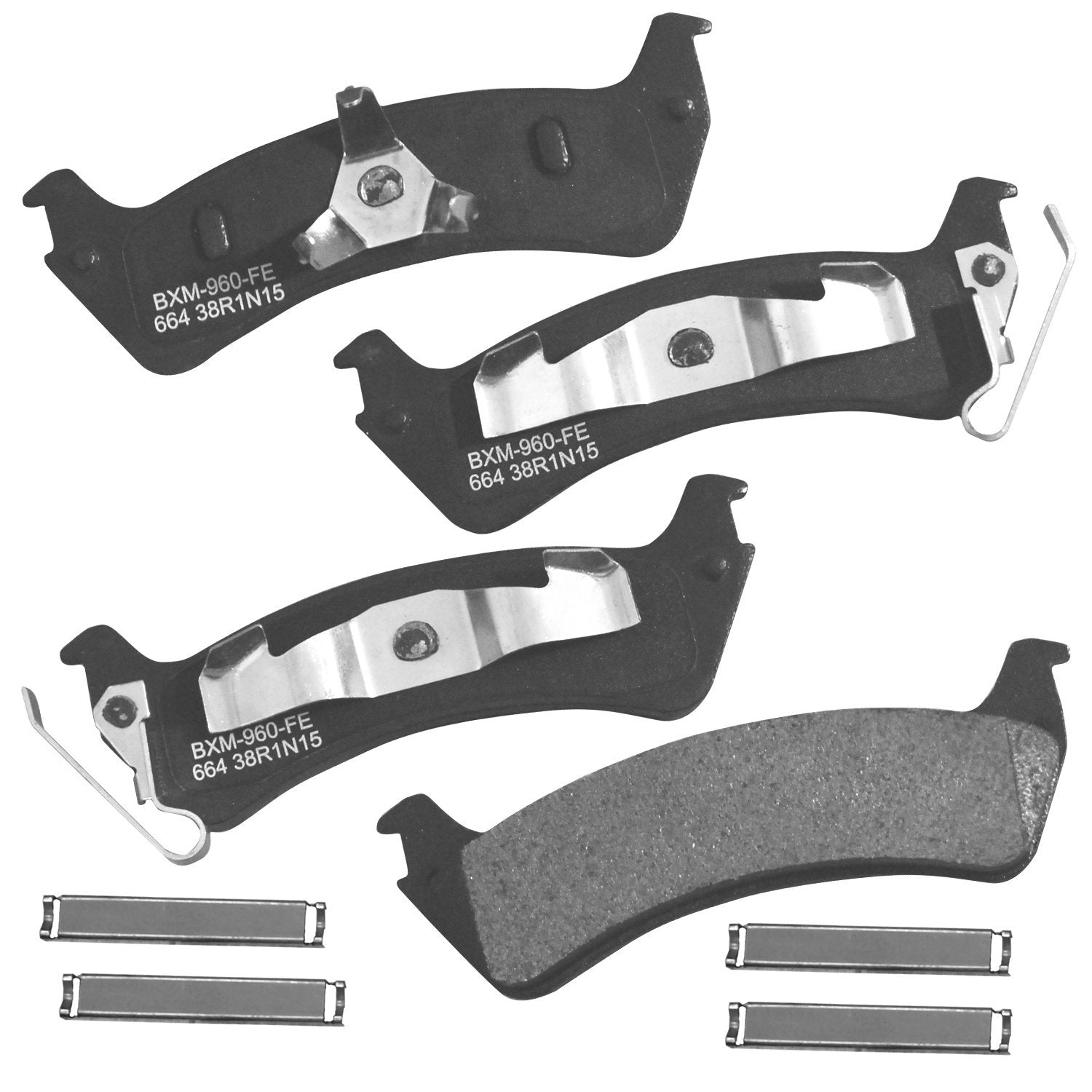 Bendix Premium Sbm664 Semi-Metallic Rear Brake Pads For Ford Windstar 2003-1995