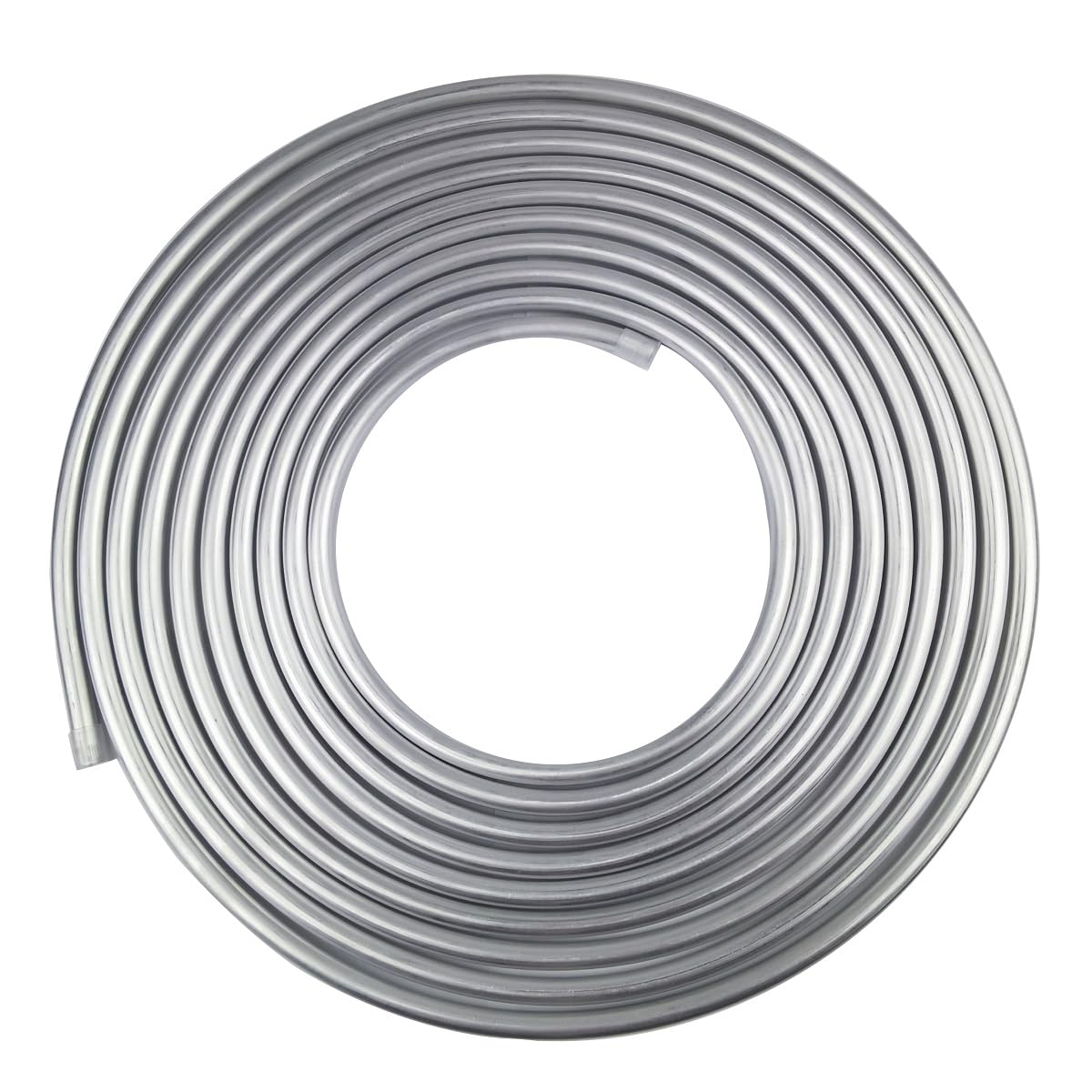 3/8 Fuel Line, 3003 Grade Aluminium Tubing for Brake Line, Metal Gas Line, Refrigeration Equipment, [3/8   OD][L:25FT.][ Wall Th