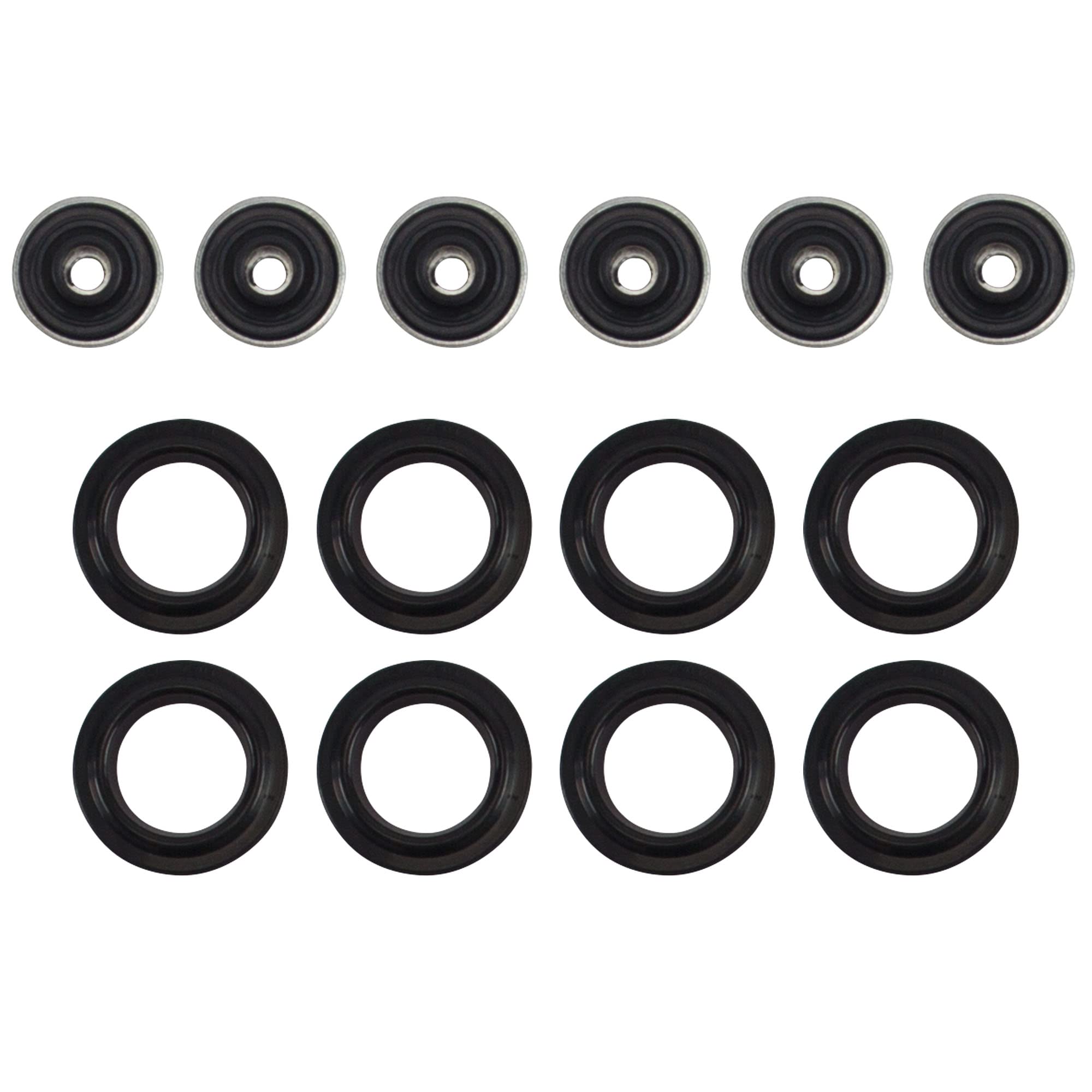 Wollvon Engine Cylinder Valve Cover Gasket Set Vs50614R Es73071 15815-Raa-A02 15845-Pna-003 Compatible With Honda Accord Cr-V Element 2.4L Civic 2.0L Acura Csx Rsx 2.0L Tsx 2.4L Rdx 2.3L