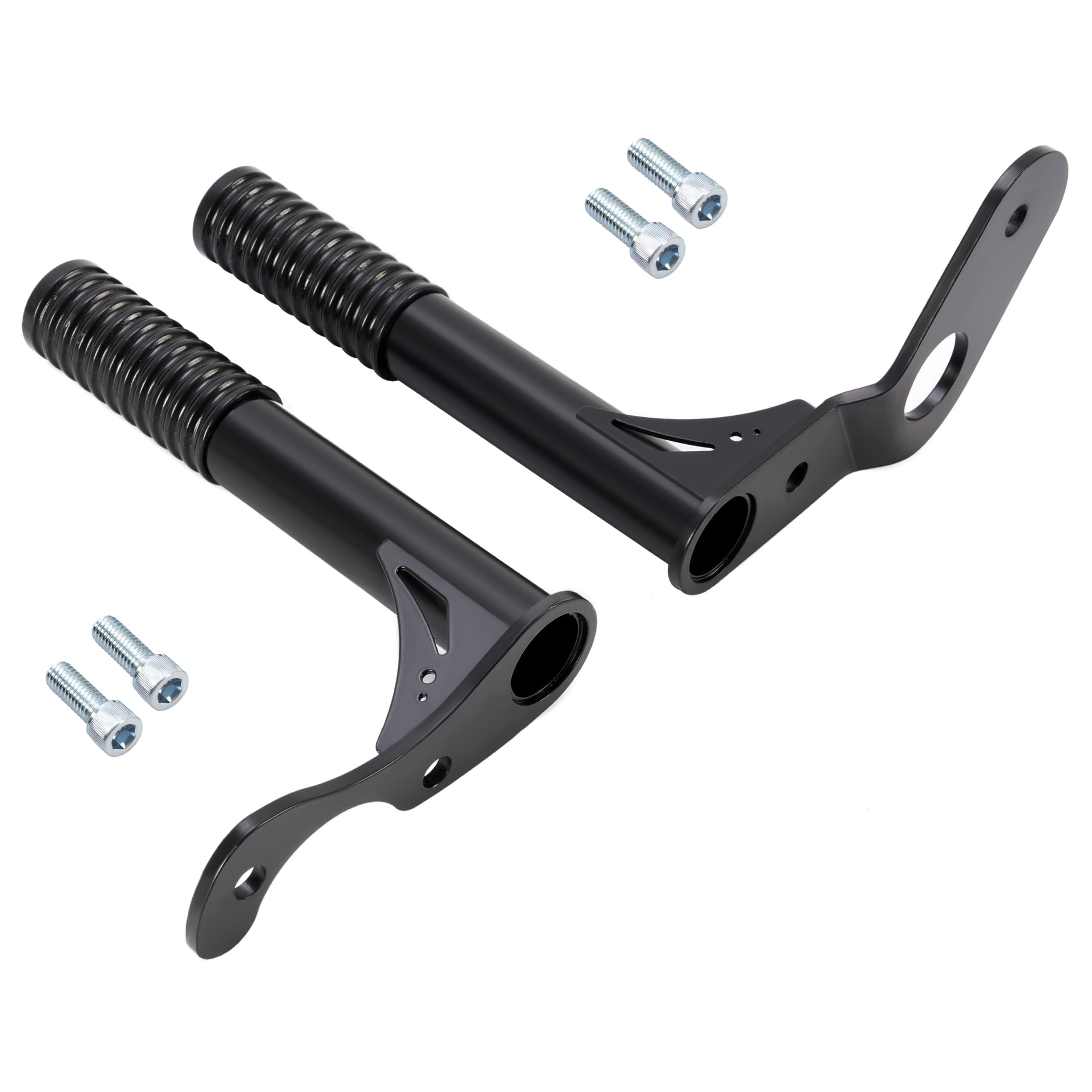 HECASA Passenger Crash Bar Foot Pegs Compatible with 2018-2024 Harley-Davidson Street Bob FXBB / 114 FXBBS Softail Standard FXST