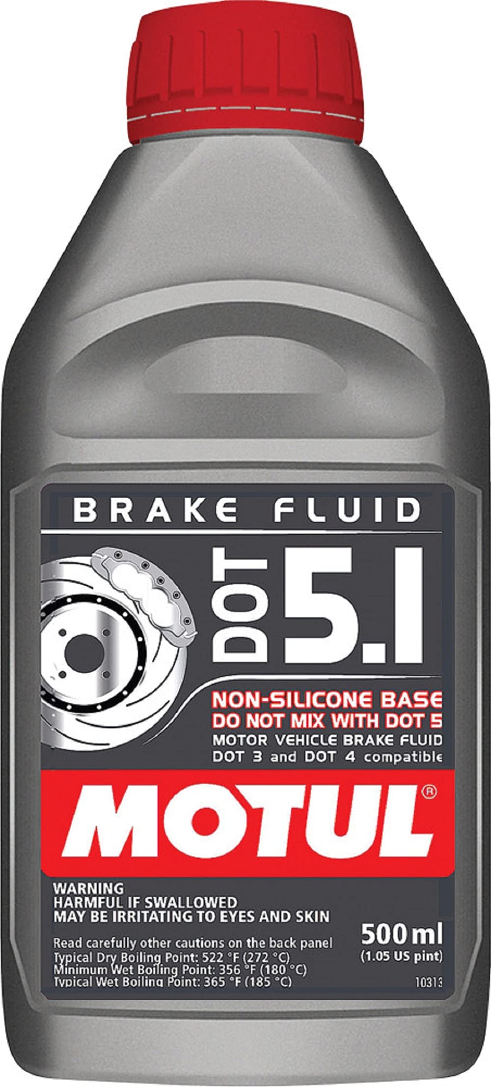Motul - 100951 Brake Fluid, DOT 5.1 (N-S) - 500ml