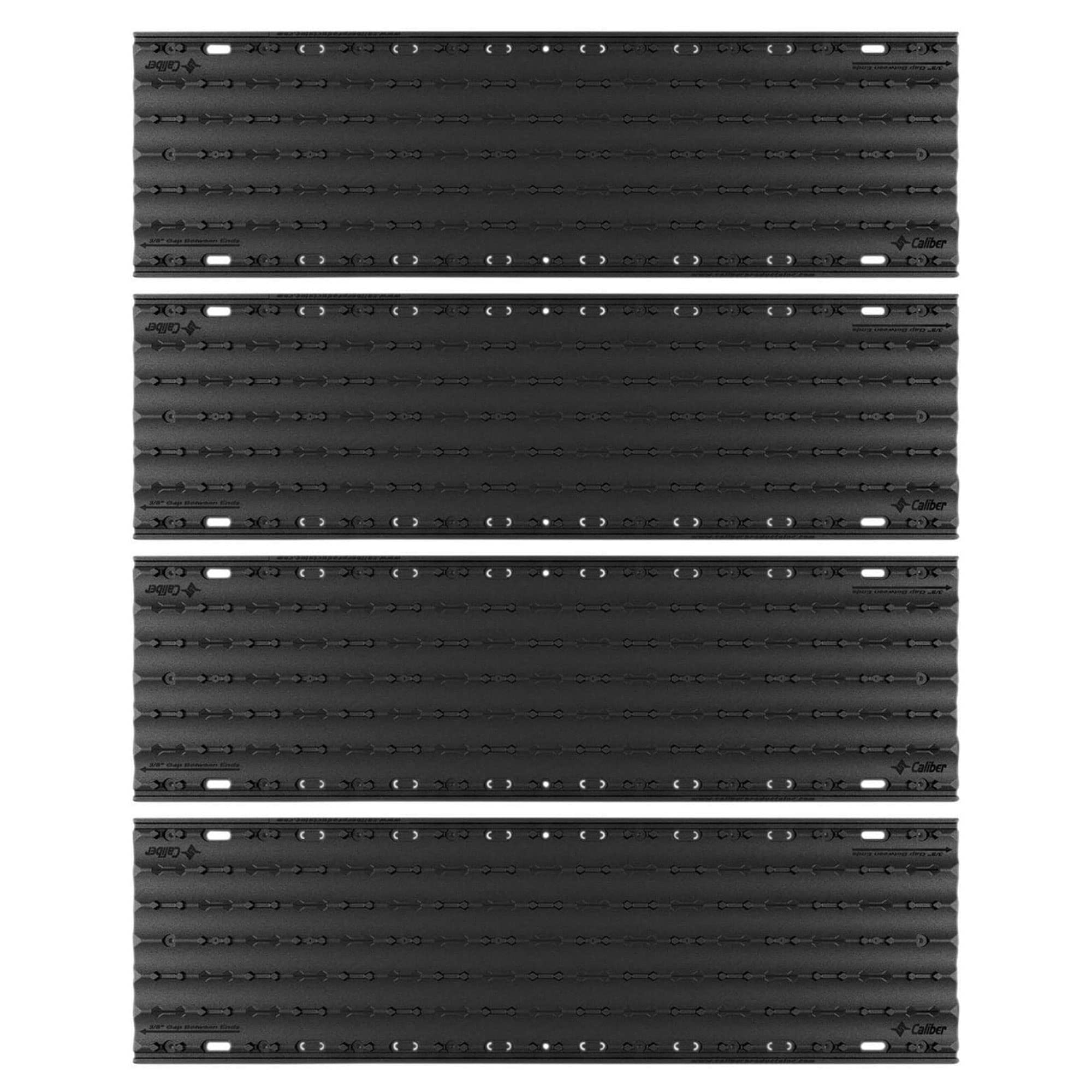 Caliber Lowpro Grip Glides Standard Extension Set 13382, 4-Pc