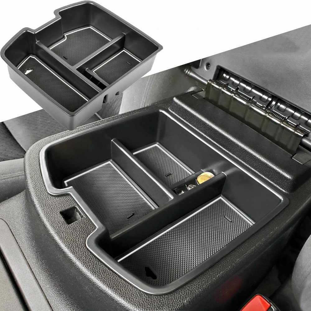 Tacorbo Center Console Organizer Tray For 2007-14 Gmc Sierra 2500 3500 Accessories Yukon Xl Silverado 2500 3500 Suburban 1500 Tahoe /07-13 Gmc Sierra 1500 Chevy Silverado Suburban 2500 Avalanche White