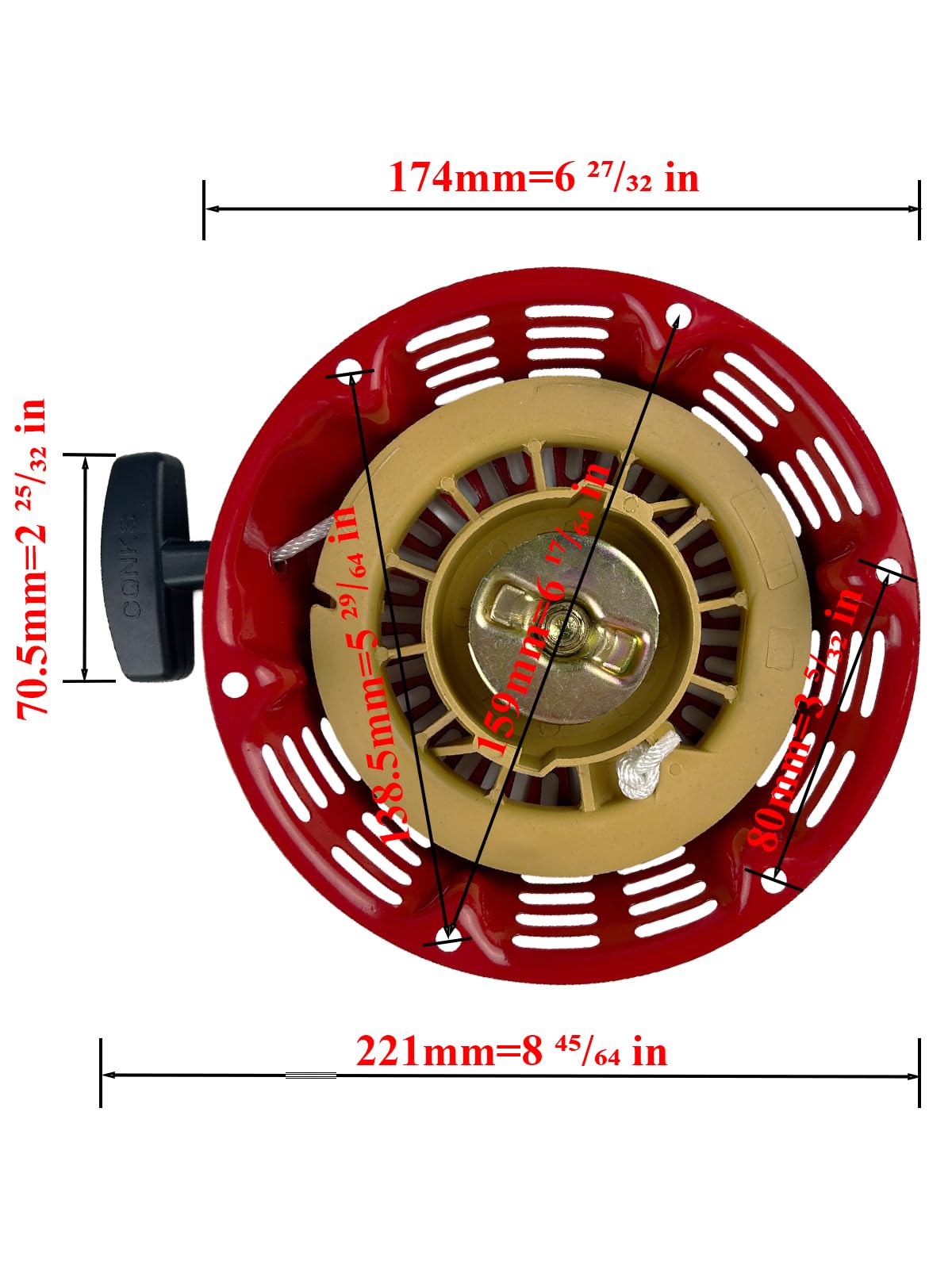 TURBOTUNITY Tune Up Kit for Honda GX160 GX200 4HP 5.5HP 6.5HP, 163cc 196cc Small Engines Rebuild kit w/ 16100-ZH8-W61 Carburetor