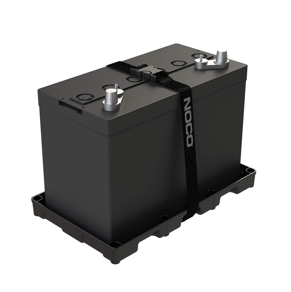 Noco Bt31S Group 31 Heavy-Duty Battery Tray For Marine, Rv, Camper And Trailer Batteries