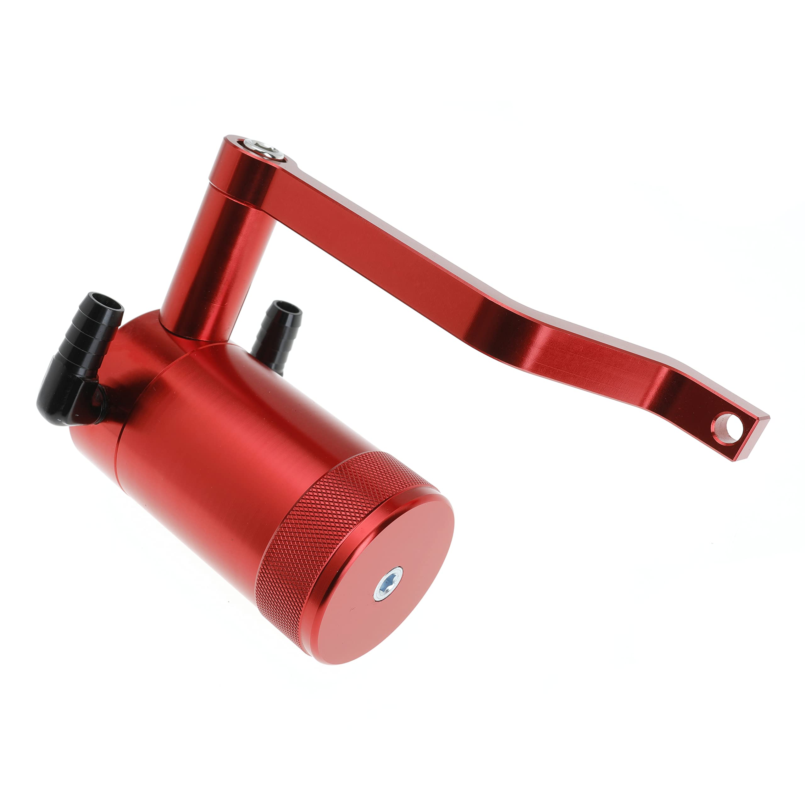 Billet Catch Can Hemi Technology Z-Bracket Scat Pack Compatible With Dodge Challenger Charger For Chrysler 300 For Jeep Grand Cherokee 6.4 11 12 13 14 15 16 17 18 19 20 21 (Red)