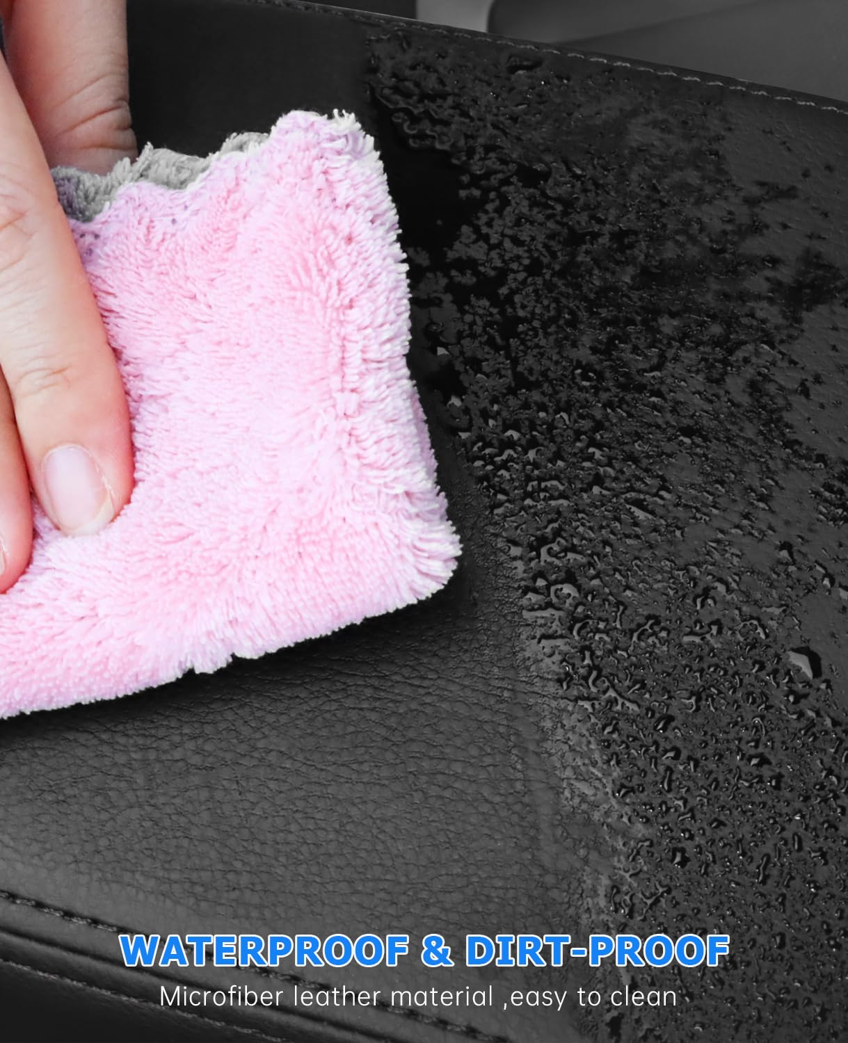 INTGET Car Center Console Armrest Cover for Subaru Crosstrek/Impreza Accessories 2024 Leather Arm Rest Box Lid Middle Console Se