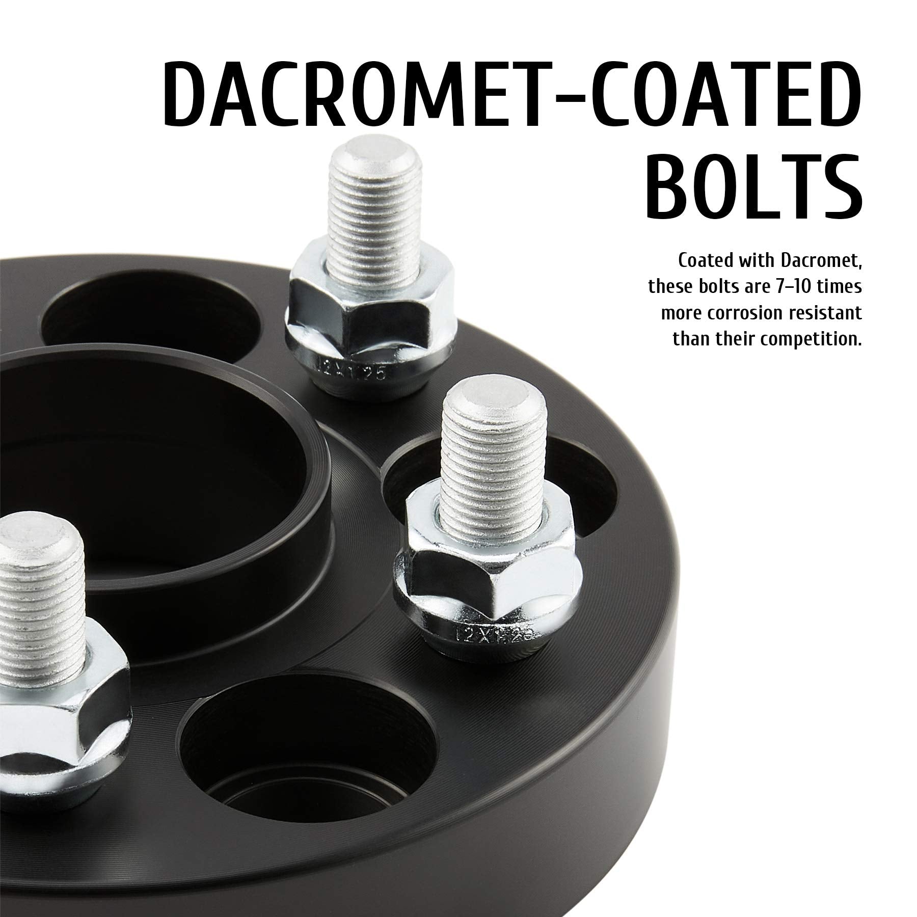 Orion Motor Tech 5x100 Wheel Spacers | 1 inch Wheel Adapters with Studs Compatible with Subaru Outback Subaru Forester Subaru Im