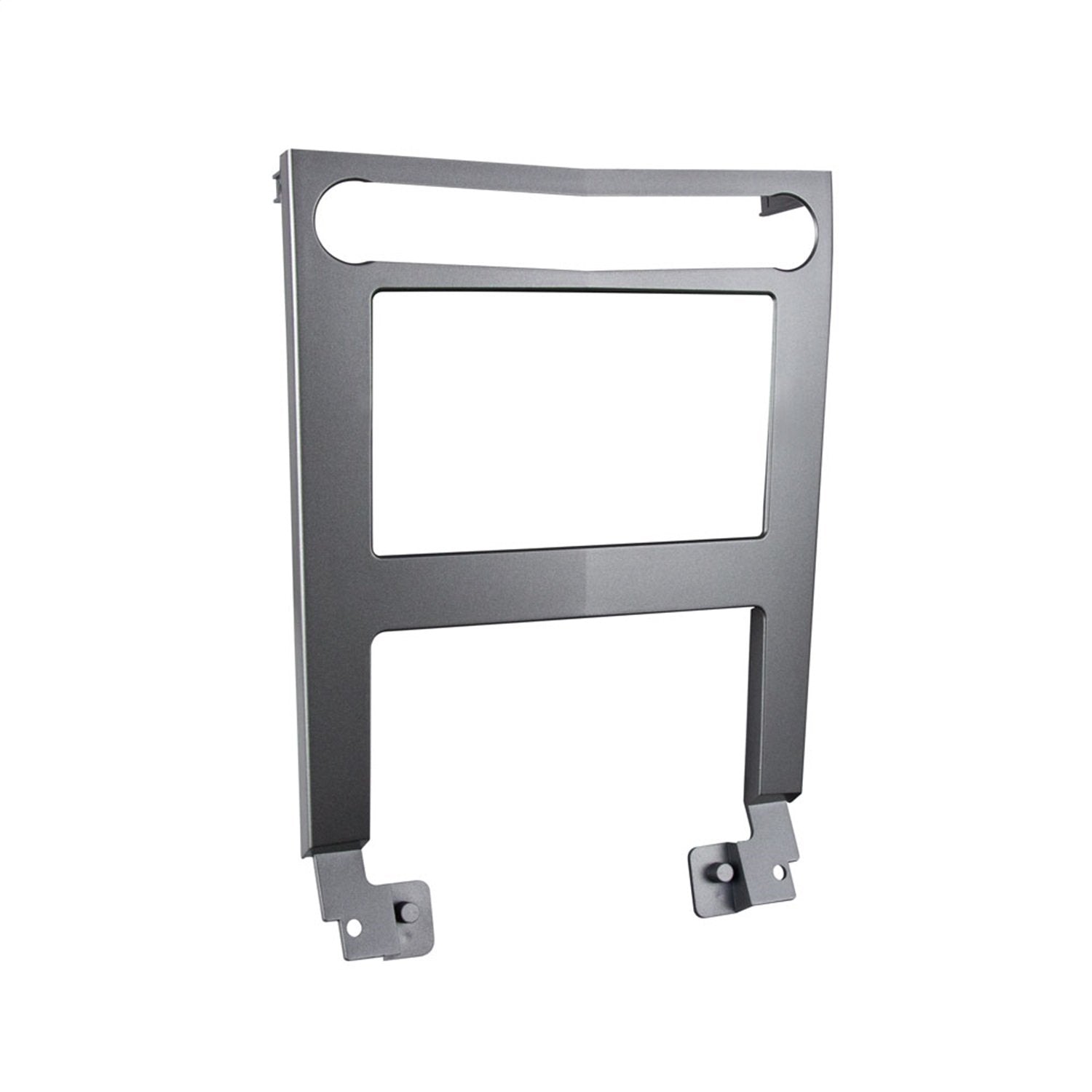 Metra 95-7404S Double Din Installation Dash Kit For 2004-2006 Nissan Maxima, Painted Grey To Match Factory Dash (Grey), Silver