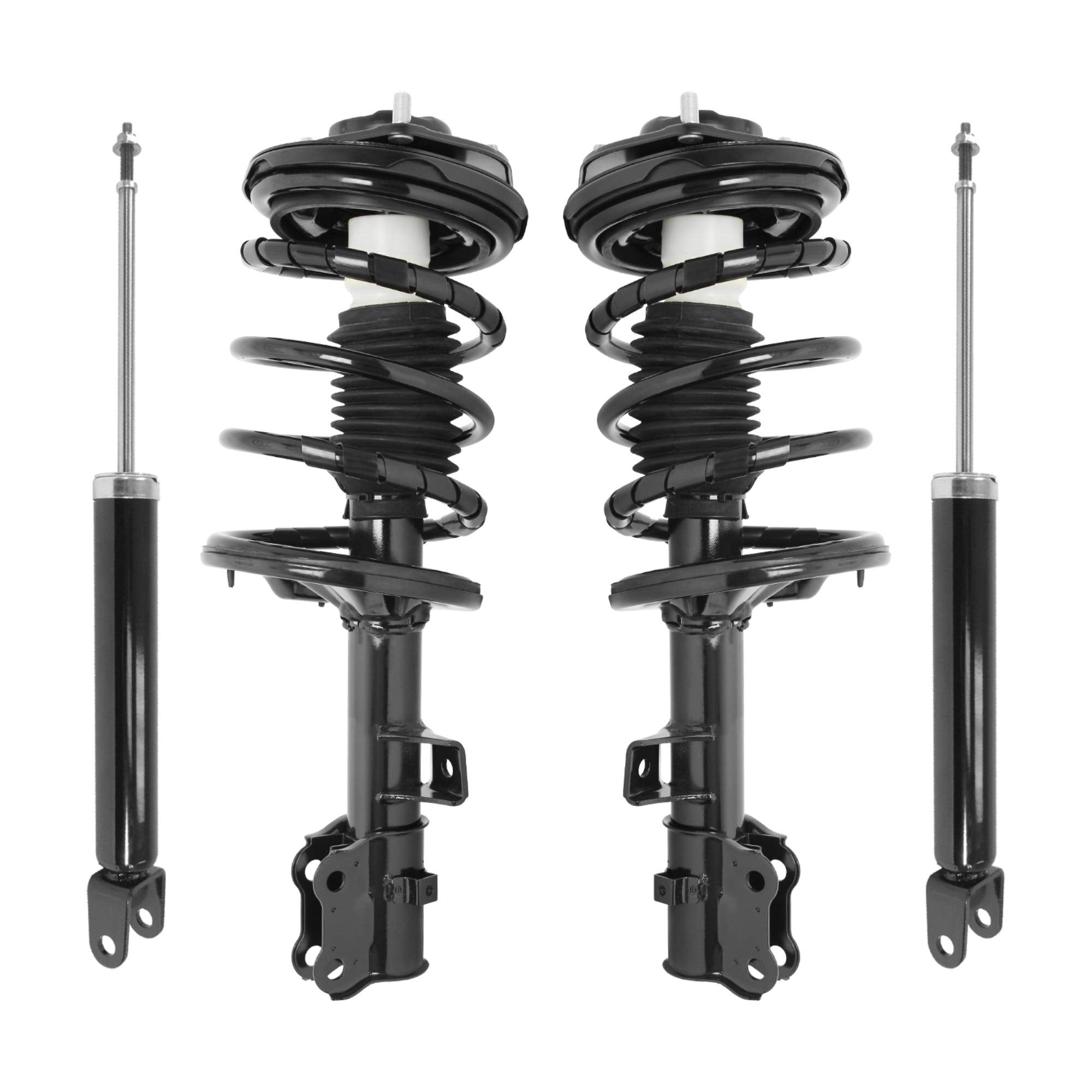 Unity 4 Wheel Complete Strut Assembly Shock Kit for 2006-2010 Kia Magentis - Model 4-11115-259900-001