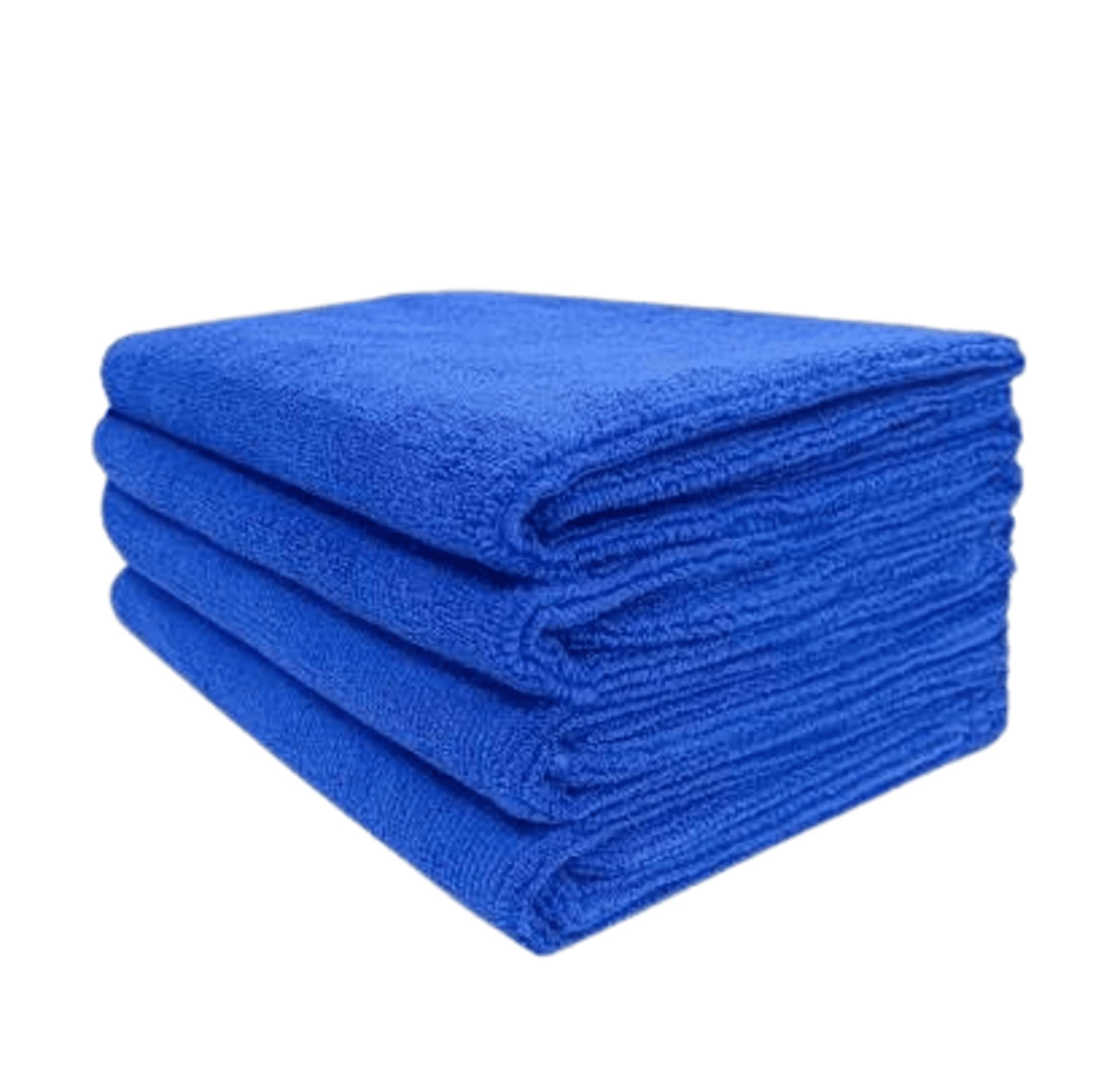 XTREME PRO CARE Microfiber Cloth  4 pcs  30 x 40 cms  340 GSM  Blue  Super Soft Absorbent Cleaning Towels Cleans & Polishes