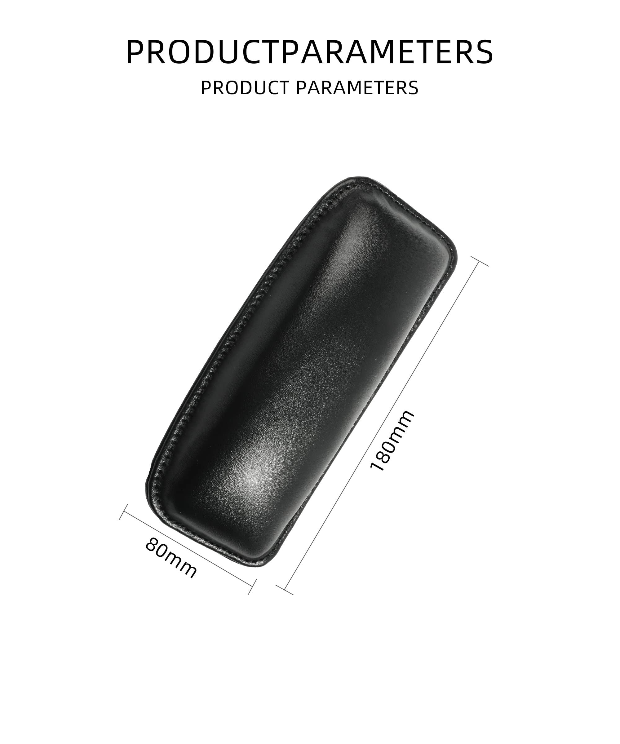 Yakefly 2 Pack Soft Car Center Console Knee Leg Elbow Cushion Pad,Universal Leather Car Armrest Pillow Car Knee Cushion Elbow Pillow Thigh Support Comfort Pillow,Automotive Interior Accessories