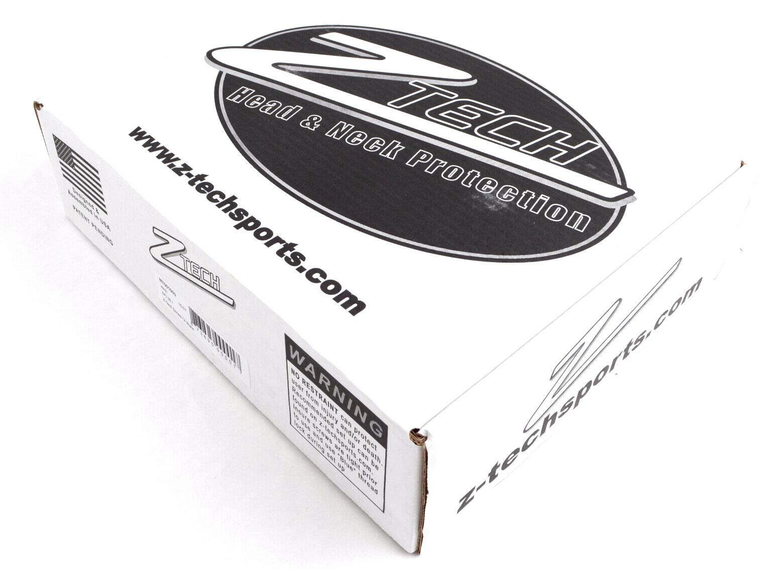 Z-Tech Series 2A Sfi 38.1 Head And Neck Restraint Certified Black/Gray One Size Fits All