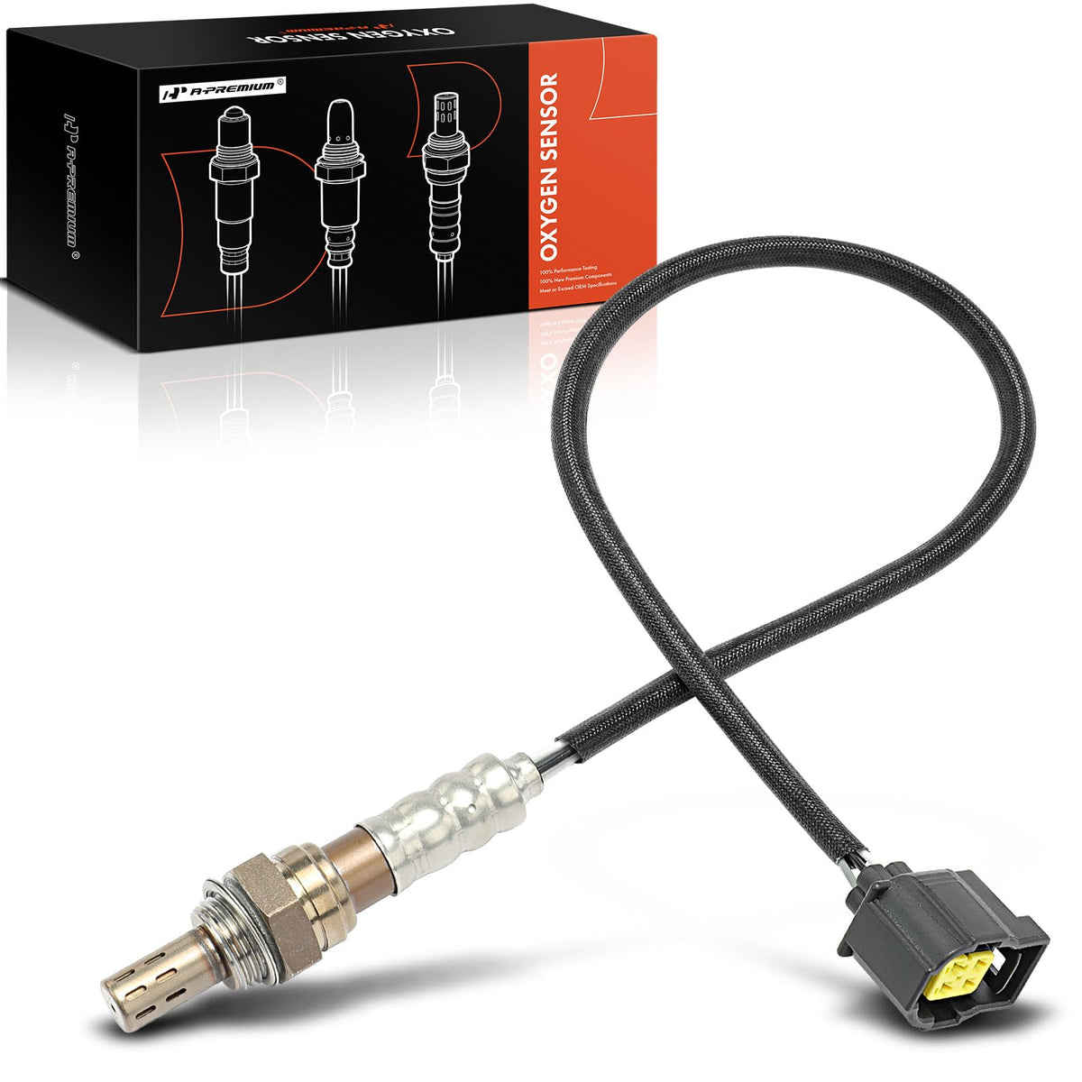 A-Premium O2 Oxygen Sensor Compatible with Chrysler, Dodge, Jeep, Mercedes-Benz, Volkswagen Models - 200, 300, Sebring, Durango,