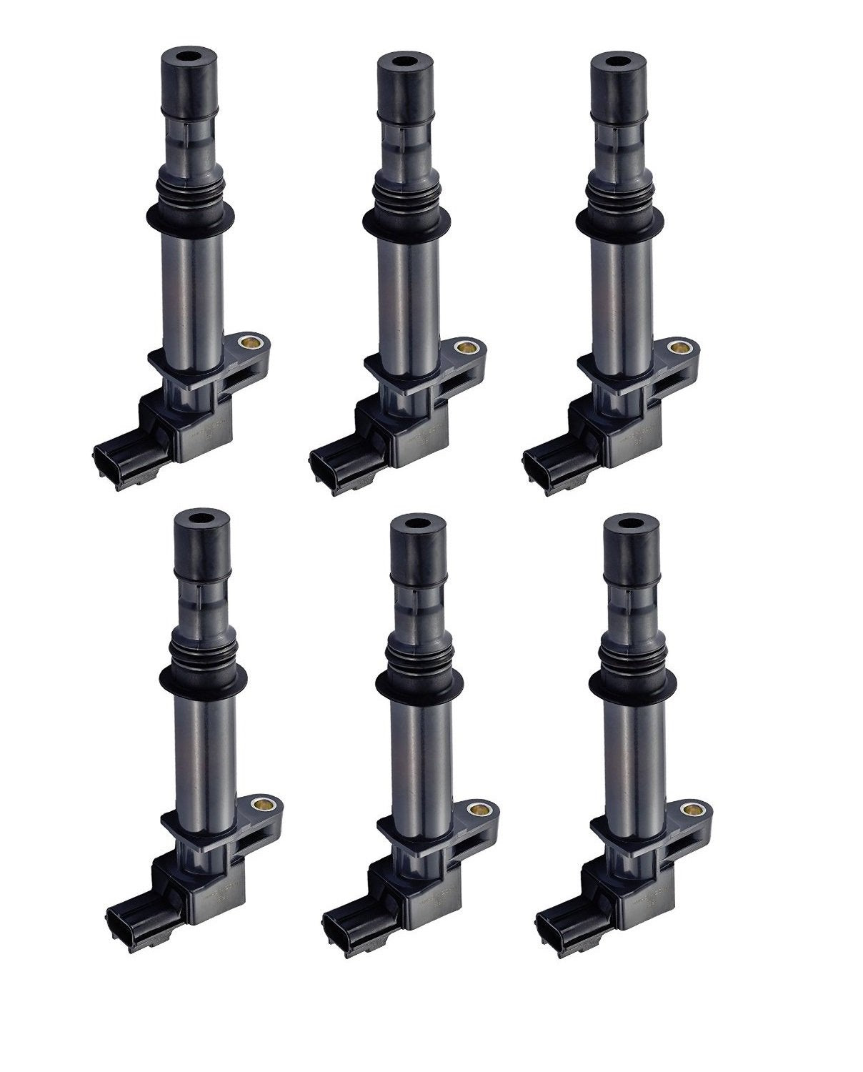 Ena Set Of 6 Ignition Coil Pack Compatible With Dodge Jeep Mitsubishi Aspen Dakota Durango Ram 1500 Nitro Cherokee Commander Lib