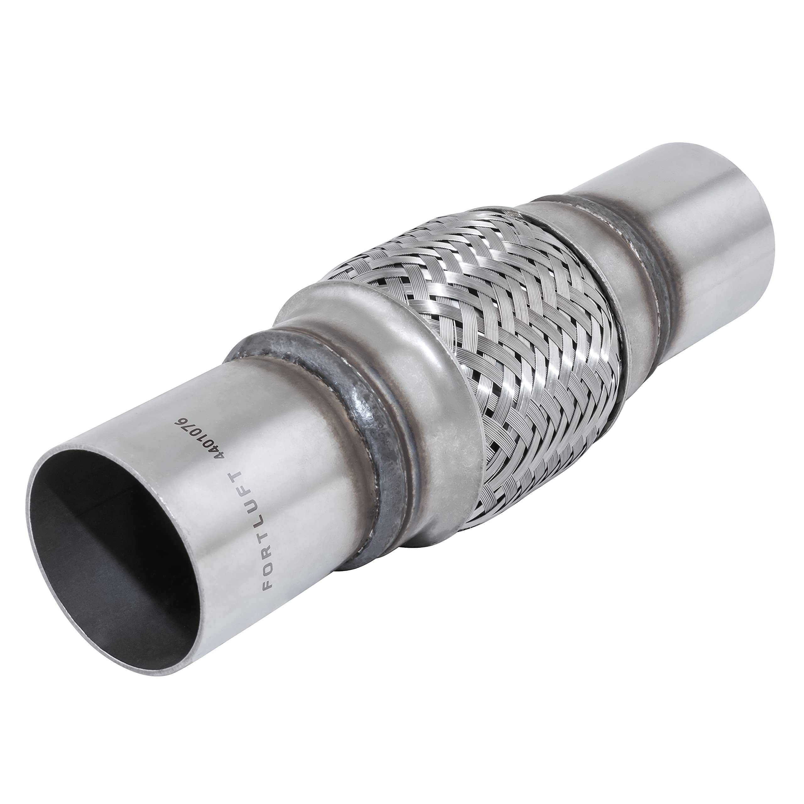 Fortluft Exhaust Flex Pipe (Exhaust Flex Connector With Extension Pipes, 1.75''X4.00''X8.00''/45X102X203Mm)