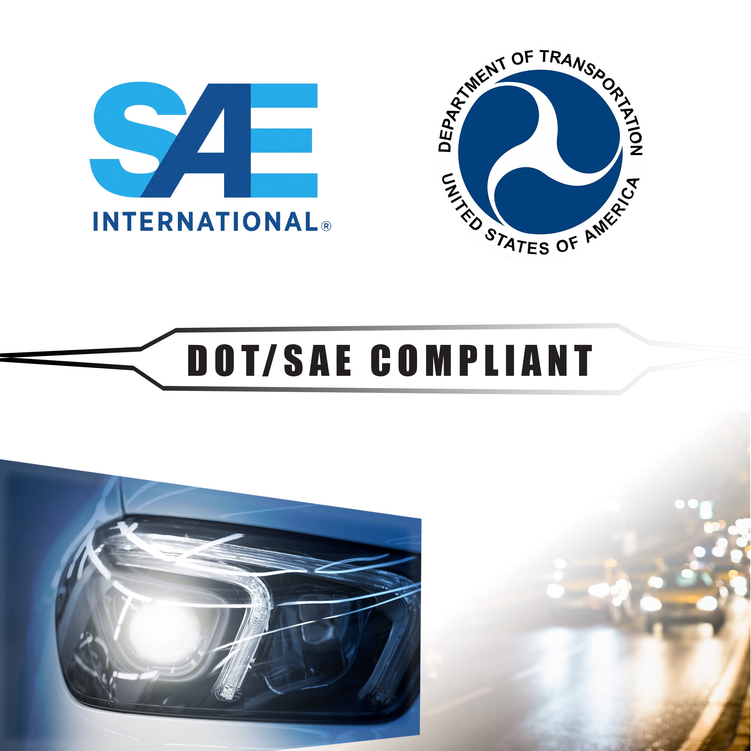 Replacement For Ford Five Hundred 2005-2007 Limited, Se, Sel Dot/Sae Compliant, Halogen Headlight Assembly With Bulbs, Right/Passenger Side, 6G1Z 13008 A / Fo2503221