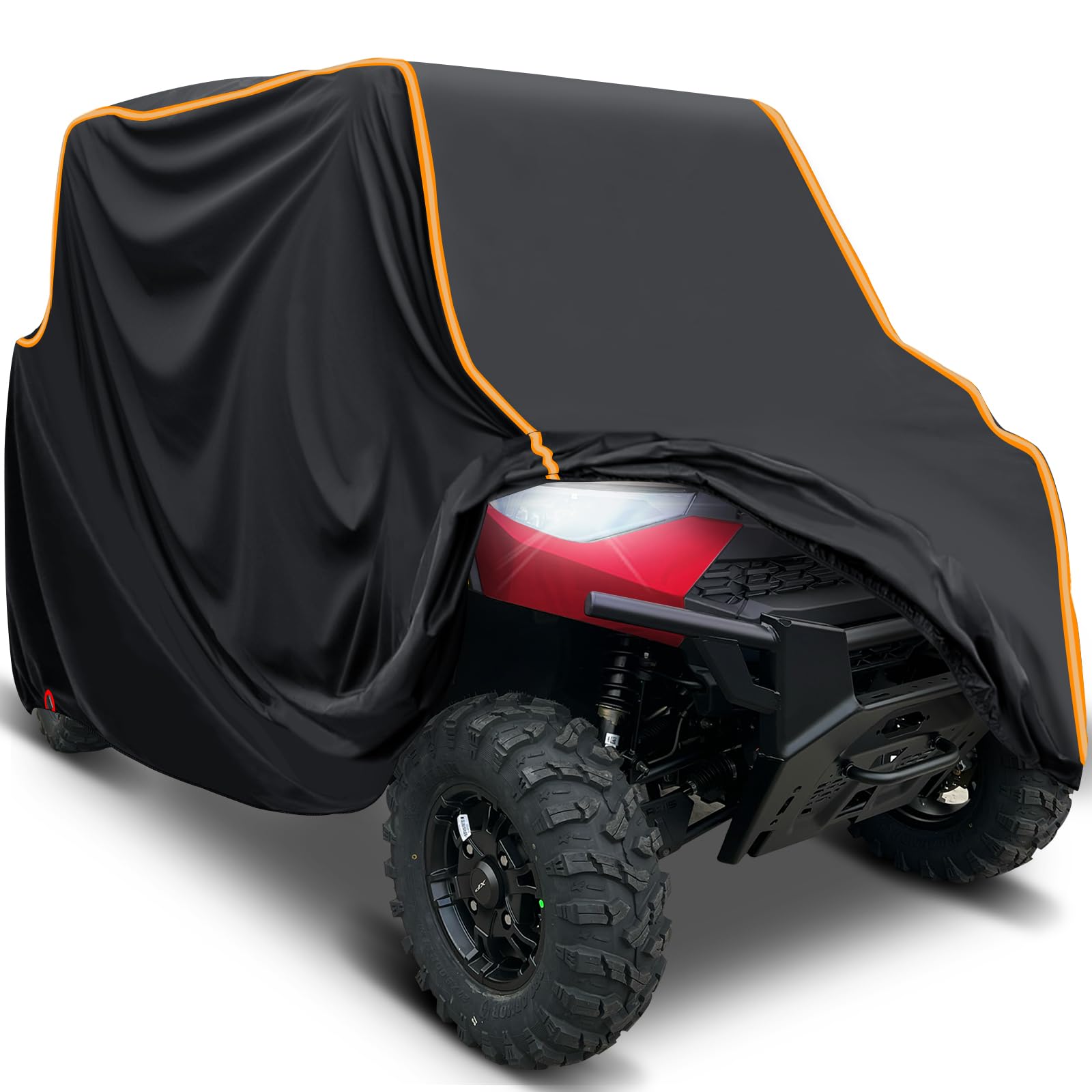 UTV Cover 4 Seater, StarknightMT Waterproof Anti-UV Cover Compatible with Polaris Ranger Crew 1000 900 570 800 General RZR Talon