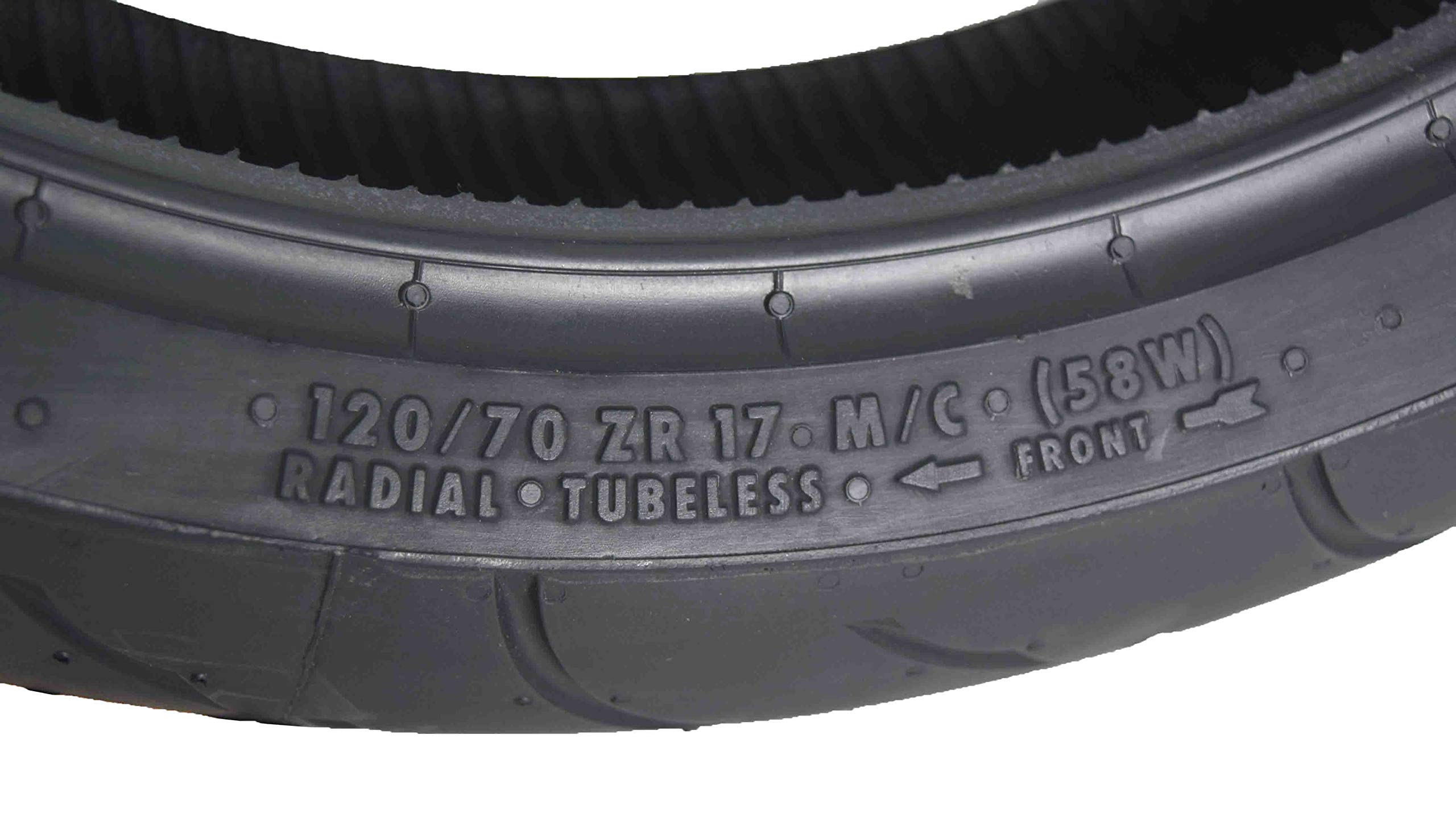 Continental ContiMotion Sport/Touring Motorcycle Tire Front 120/70-17