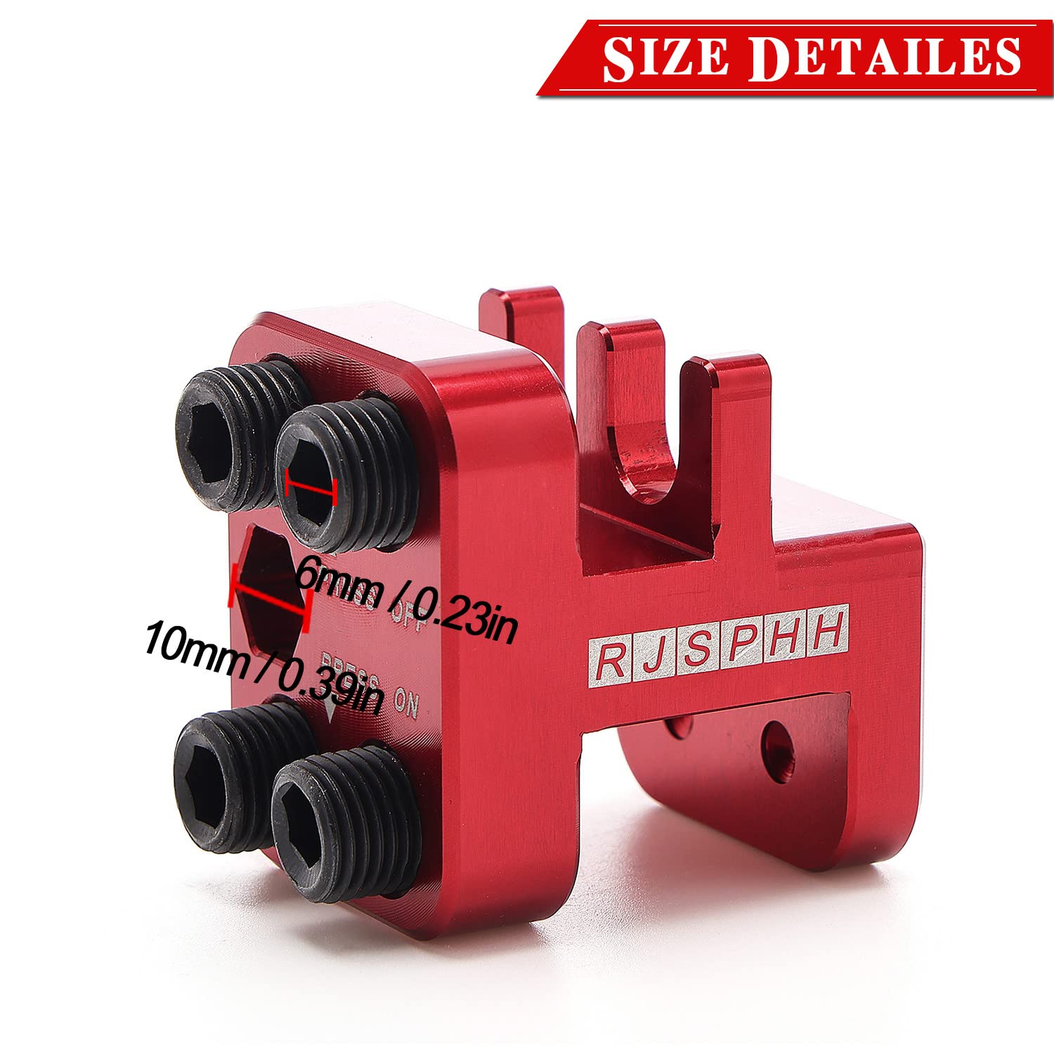 Master Link Press Tool For 520 525 530 Sideplate Motorcycle Atv (Red)