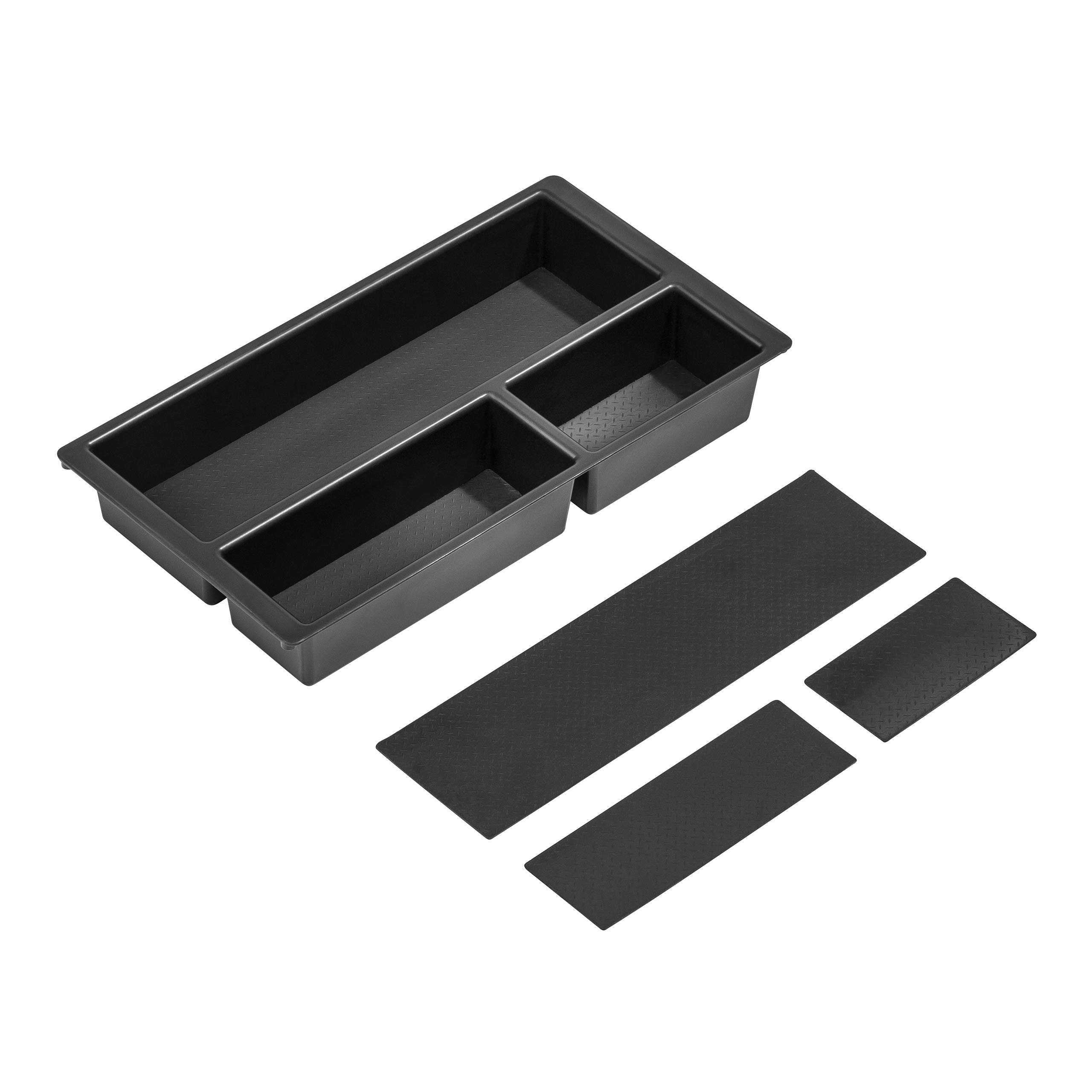 Vehicle Ocd - Center Console Organizer Tray For Ford F150 (2009-2014) (Floor Shift W/Bucket Seat Only) - Made In Usa - Slx141