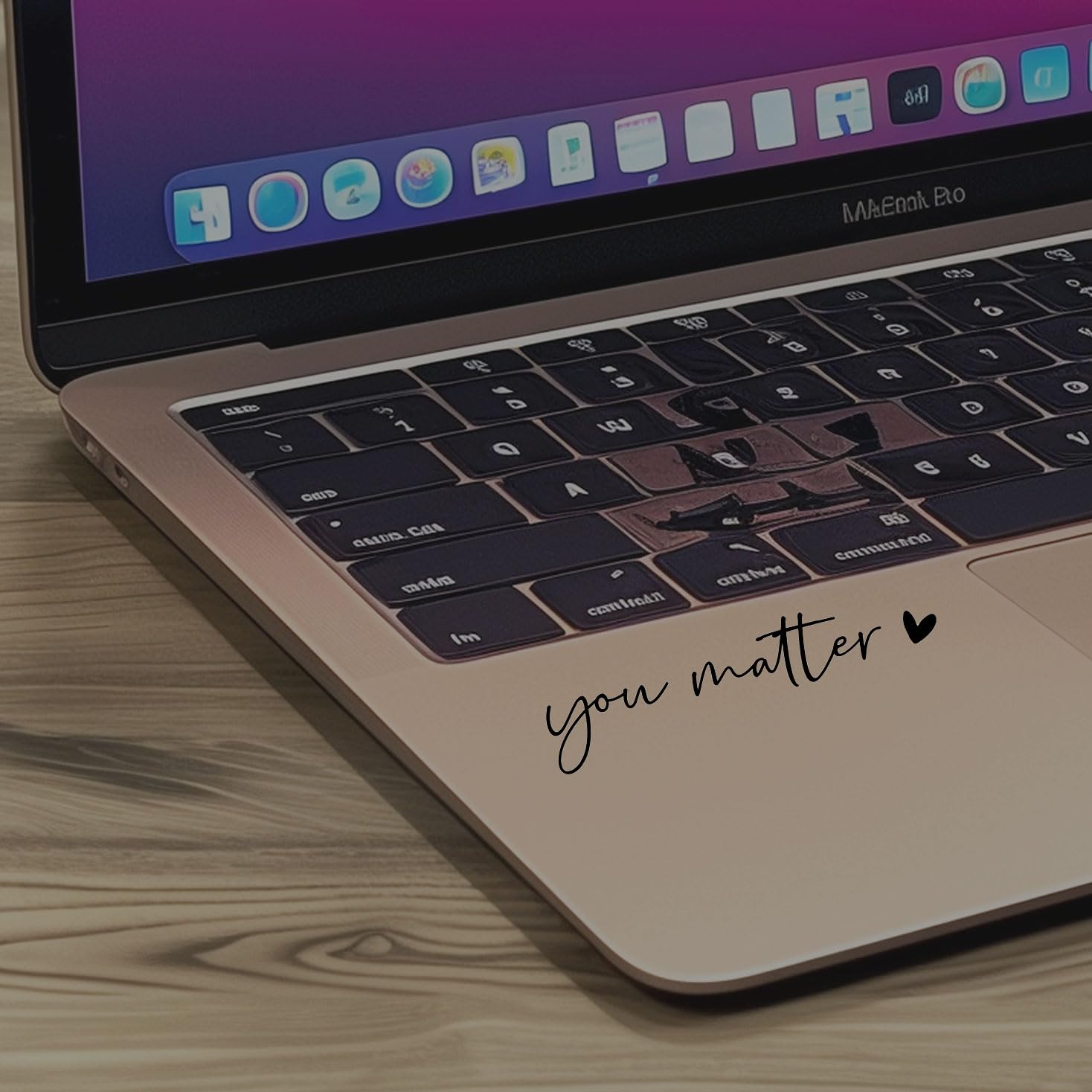 2 X You Matter Rearview Mirror Decal Water Bottle Stickers Affirmation Reminder Sticker Laptop Bumper Sticker Tumbler Vinyl Stic