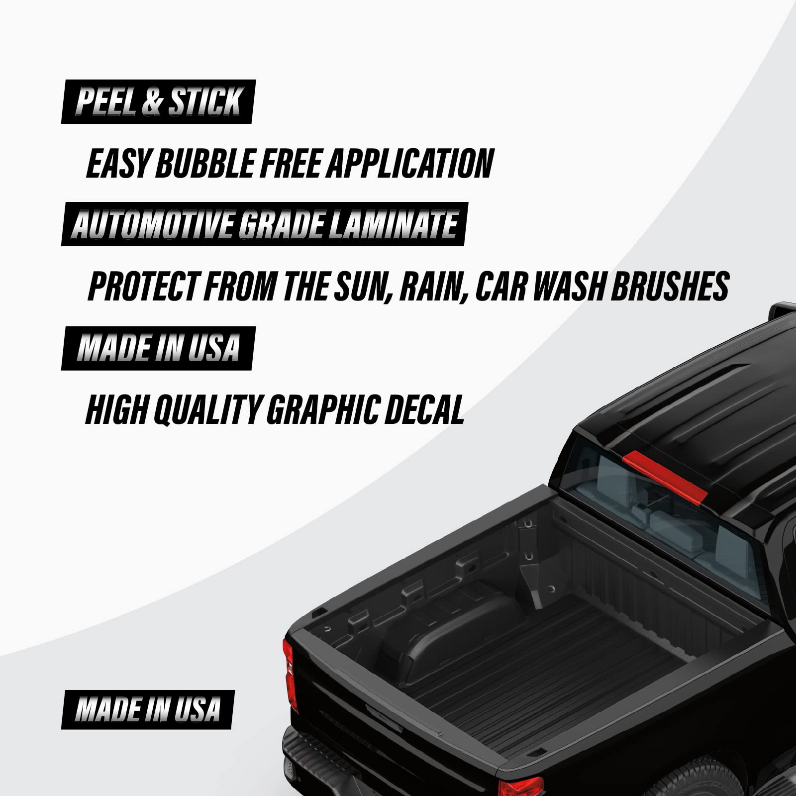 Tiresfx Fx4 Off Road Decal Usa Black Flag Replacement Sticker F 150 Bedside Emblem For 4X4 Truck Super Duty F250 F350 F450