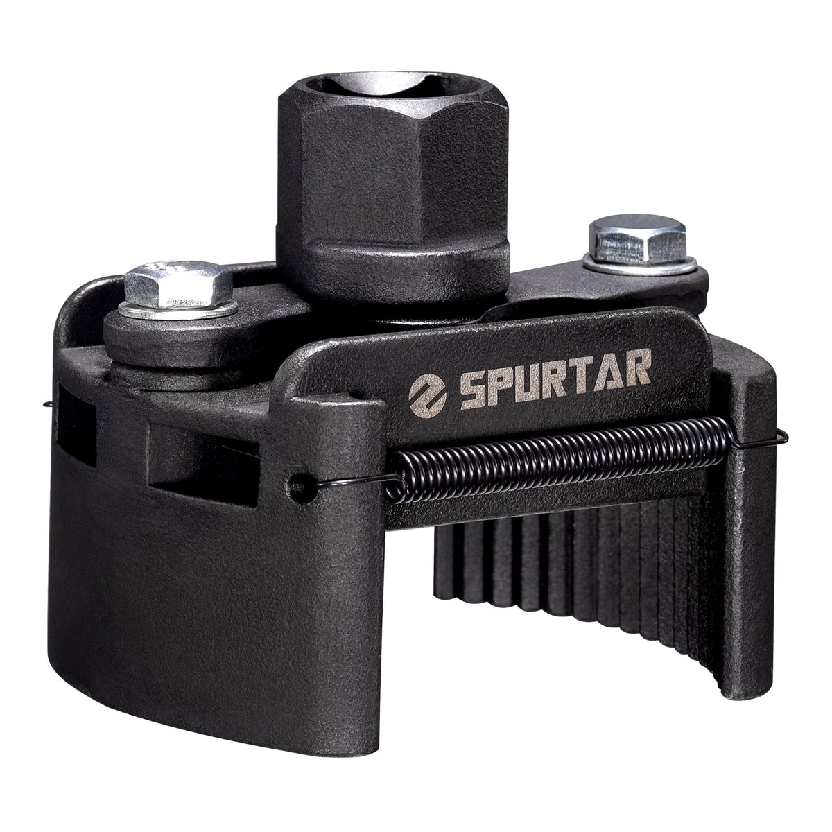 Spurtar Adjustable Oil Filter Wrench 2-3/8 To 3-1/8 Inch 60-80Mm Universal Oil Filter Removal Tool 1/2'' Drive Cap Style Oil Fil