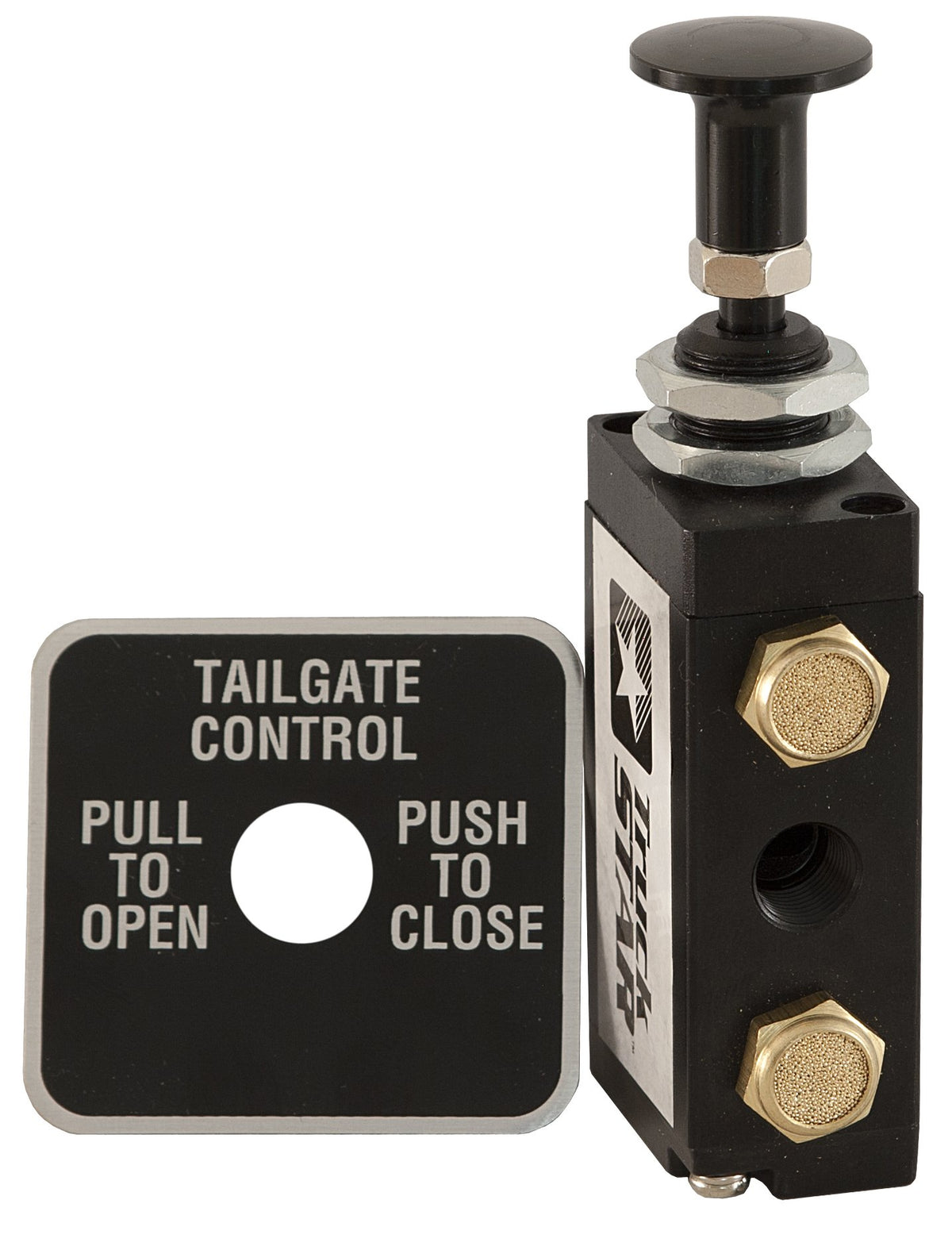 Buyers Products Bav010 4-Way Air Valve (Valve,Air,4Way,2 Pos), Black