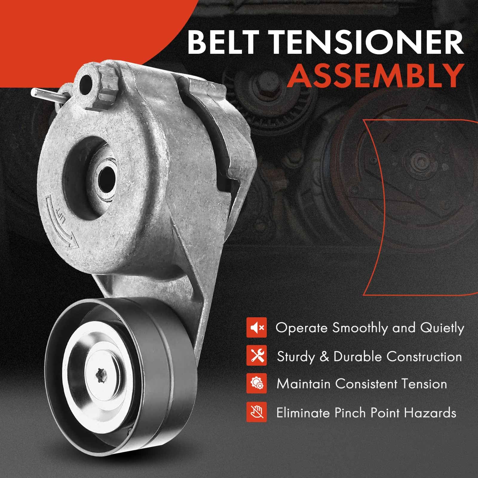 A-Premium Belt Tensioner Assembly With Pulley Compatible With Mercedes-Benz Gl320 Ml320 R320 2009 Gl350 Ml350 2010-2012, S350 20