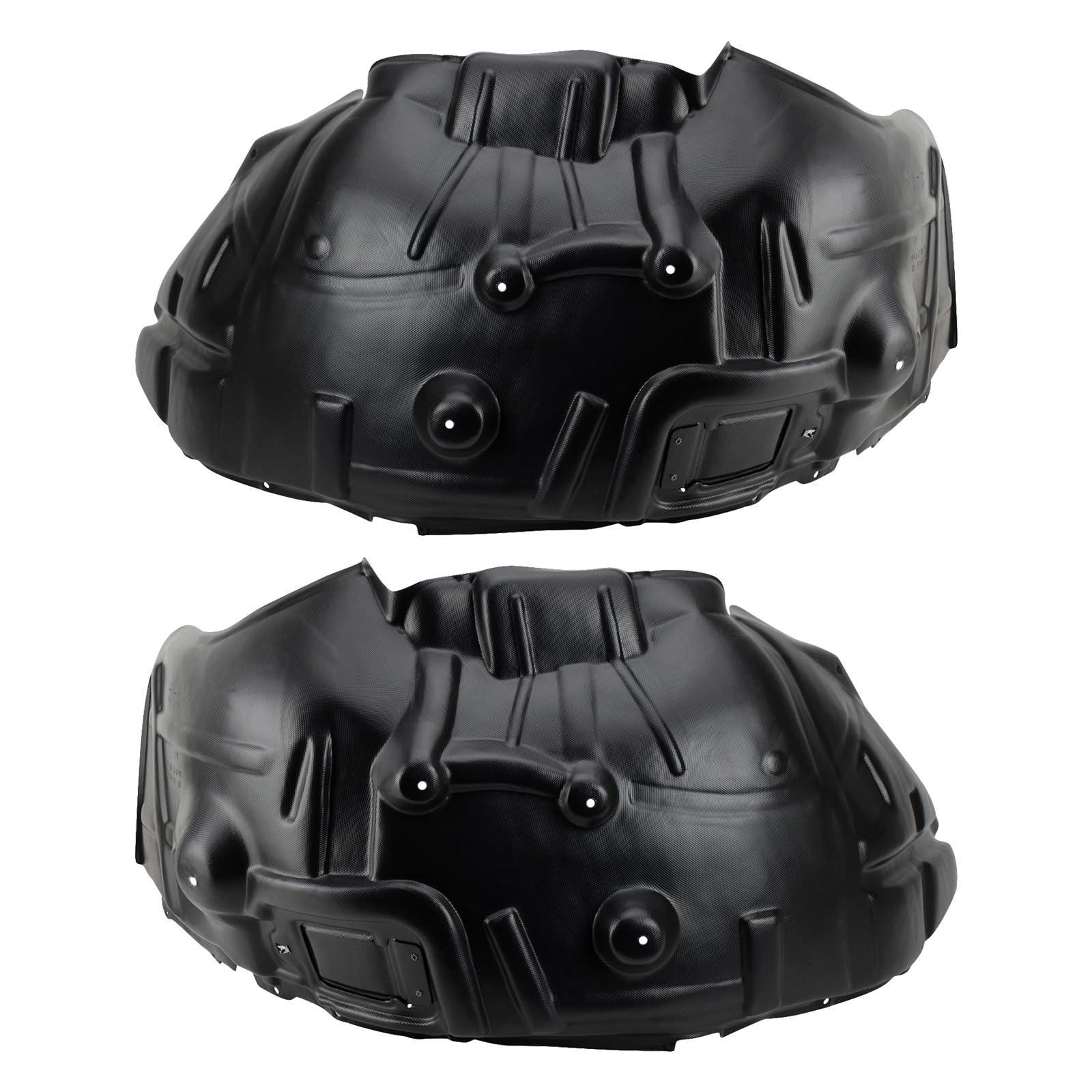 Trq Front Inner Fender Liner Set Compatible With 2013-2018 Ram 1500 2019 1500 Classic Ch1248188 Ch1249152