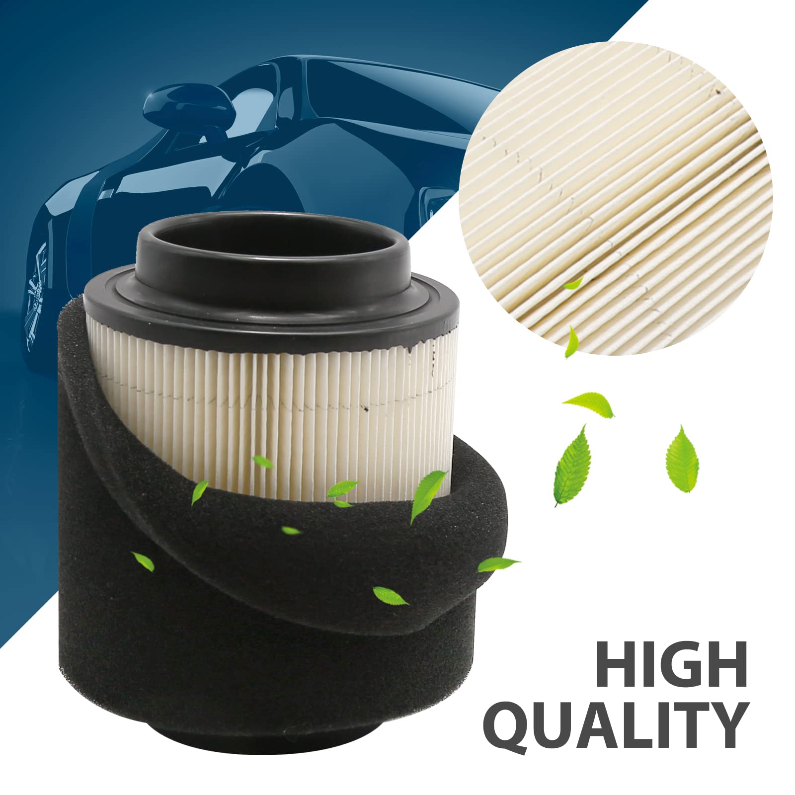 Anxingo Air Filter 1262218 Replacement For Polaris Rzr 170 2010 2011 2012 2013 2014 2015 2016-2021,For Ranger Crew Xp 1000