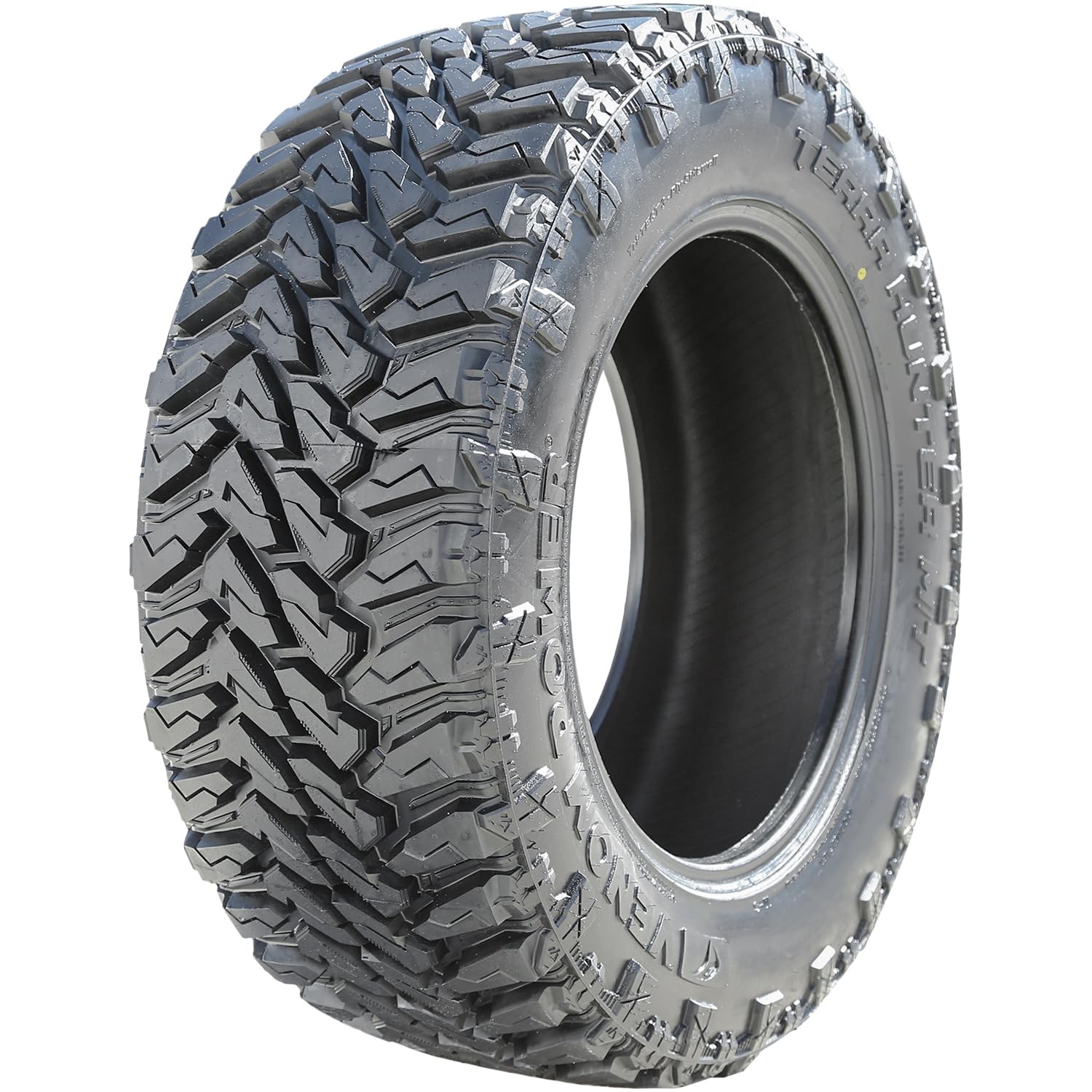 Venom Power Terra Hunter M/T Mud Off-Road Light Truck Radial Tire-33X12.50R22LT 33X12.50X22 33X12.50-22 109R Load Range E LRE 10