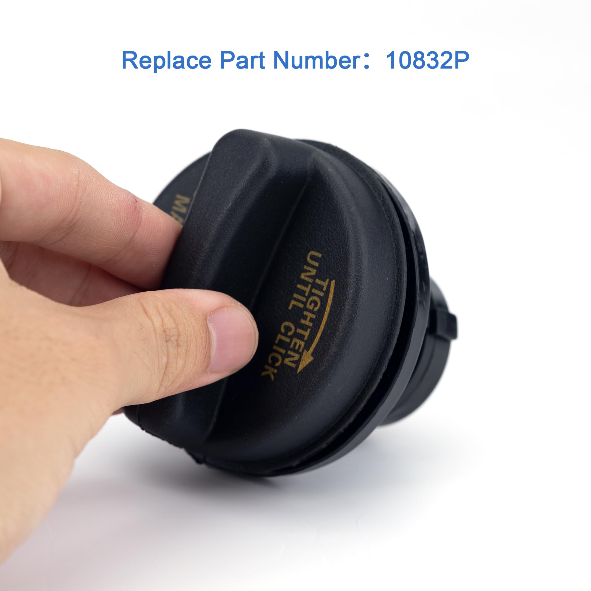 Rldym Gas Cap 10832P for Ford Lincoln Mercury 97-04 E150 E250 Expedition F150, 00-05 Excursion, 97-99 F250, 99-04 F250 F350 Supe