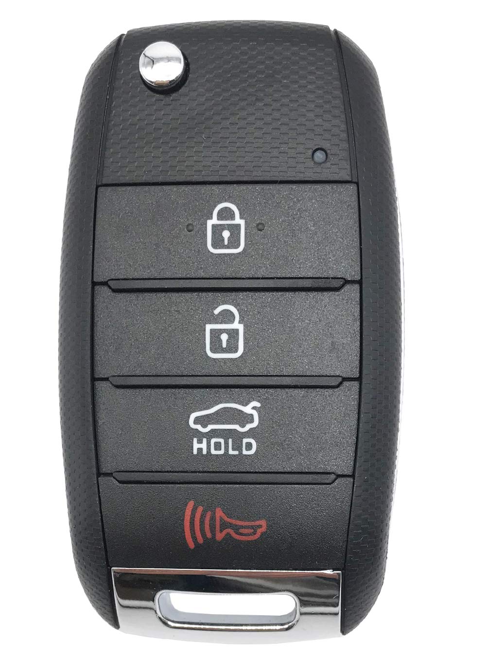 Horande Folding Flip Replacement Key Fob Cover fit for Kia Optima Sorento Sportage Rio Soul Forte Carens Picanto Keyless Entry K